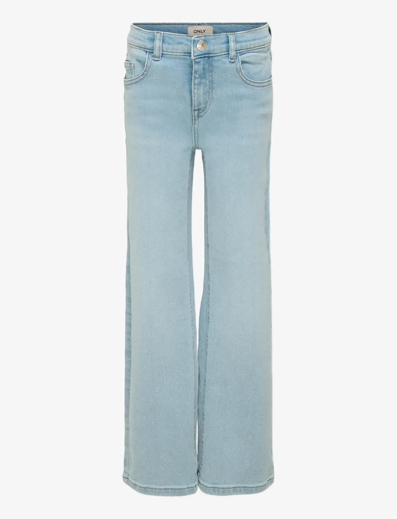 Kids Only - KOGJUICY LIFE WIDE LEG DNM DIA547 NOOS - laia säärega teksad - light blue denim - 1