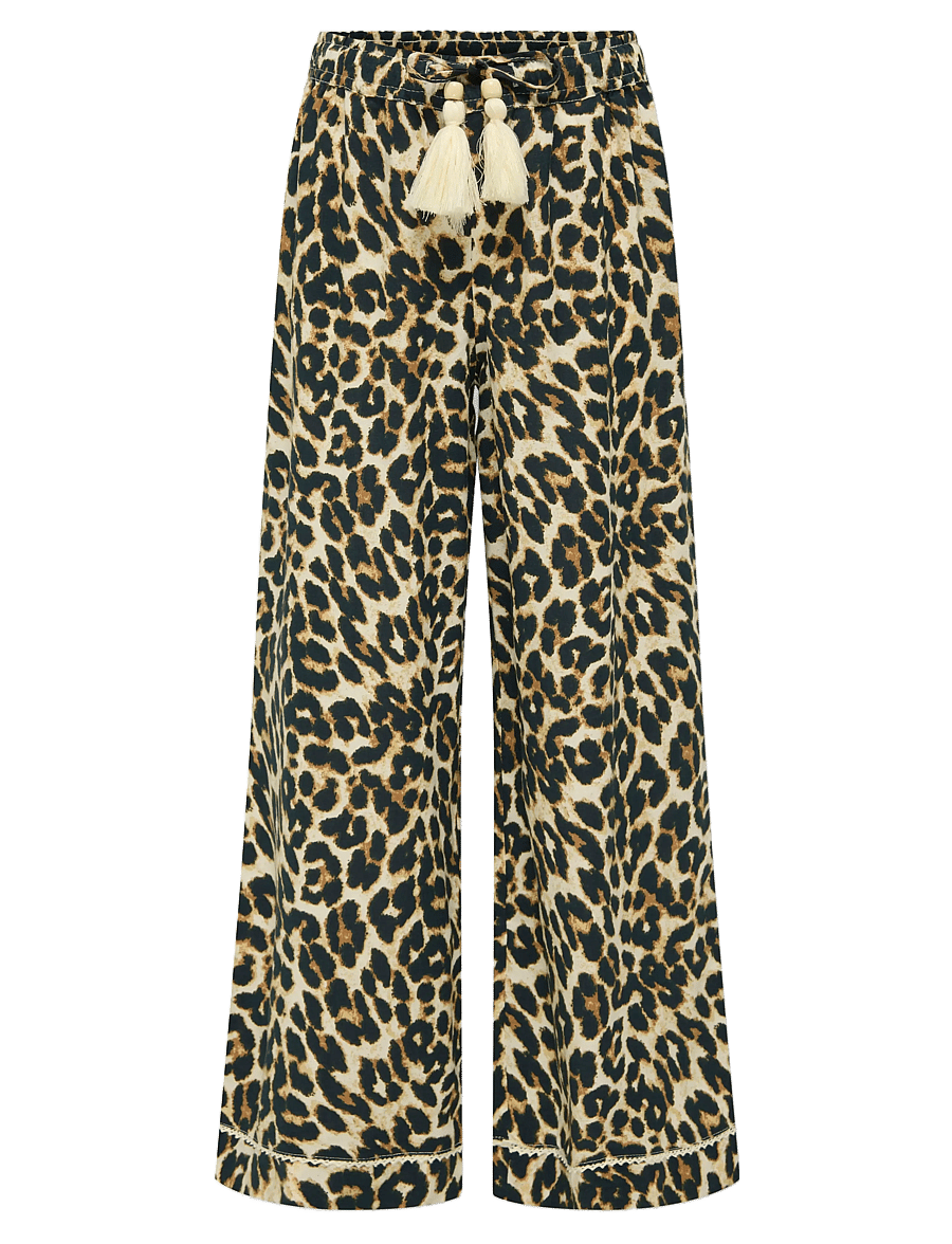 Kids Only - KOGGLOW LIFE PANT AOP WVN - bukser - black - 1