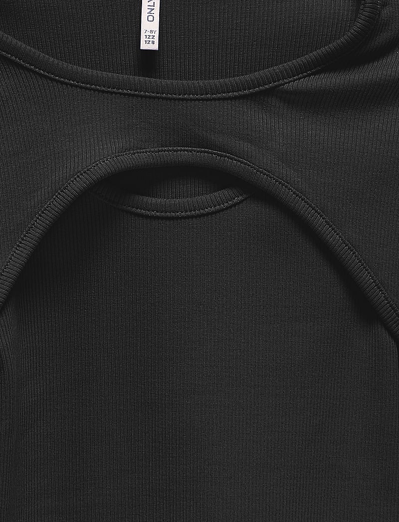 Kids Only - KOGNESSA LIFE CUTOUT BODYCON DRESS JRS - långärmade vardagsklänningar - black - 3