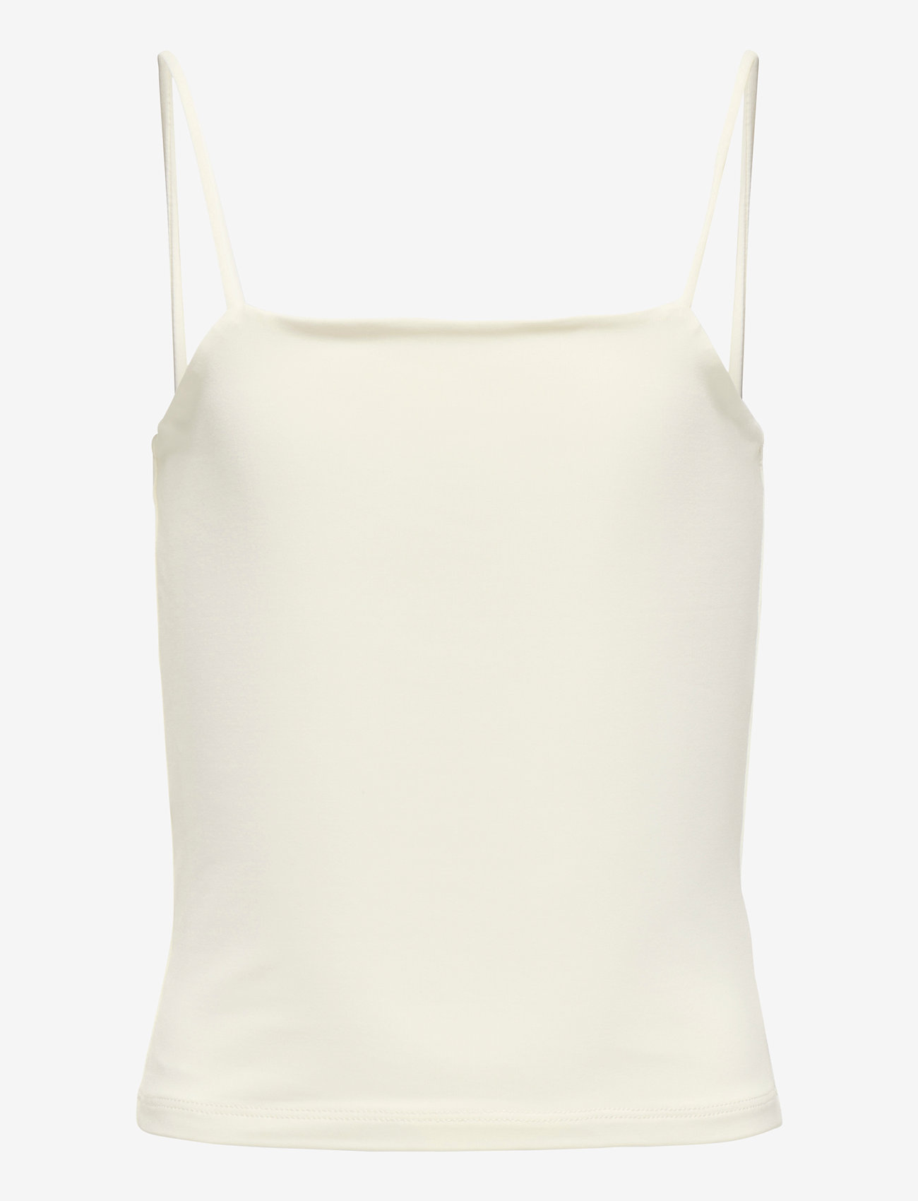 Kids Only - KOGEA SHORT DOUBLE LAYER SINGLET JRS - débardeurs - cloud dancer - 1