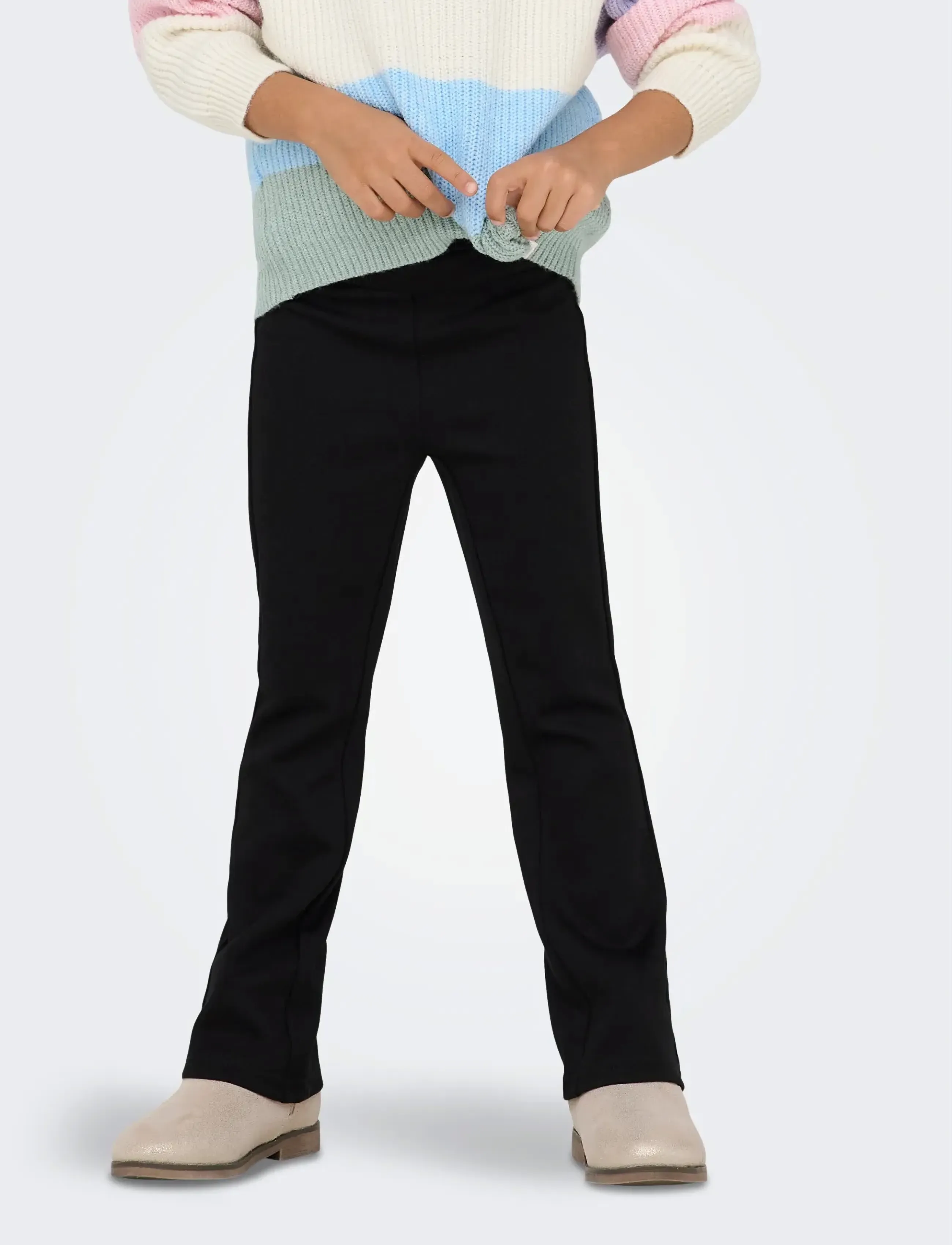 Kids Only KMGPAIGE LIFE FLARED PNT NOOS - Hosen - BLACK / black