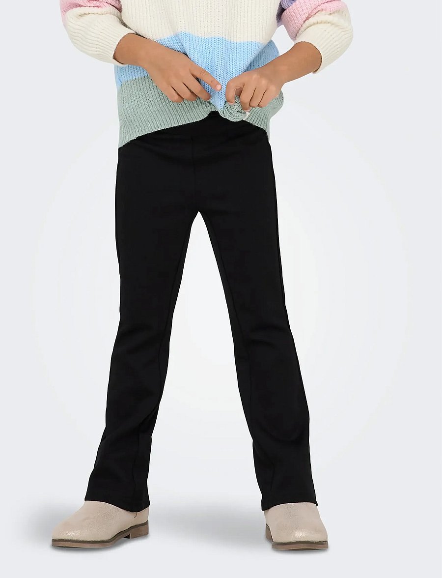 Kids Only - KMGPAIGE LIFE FLARED PNT NOOS - babybyxor - black - 0