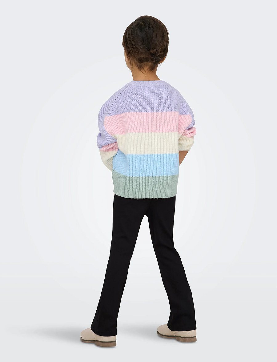 Kids Only - KMGPAIGE LIFE FLARED PNT NOOS - babybyxor - black - 3