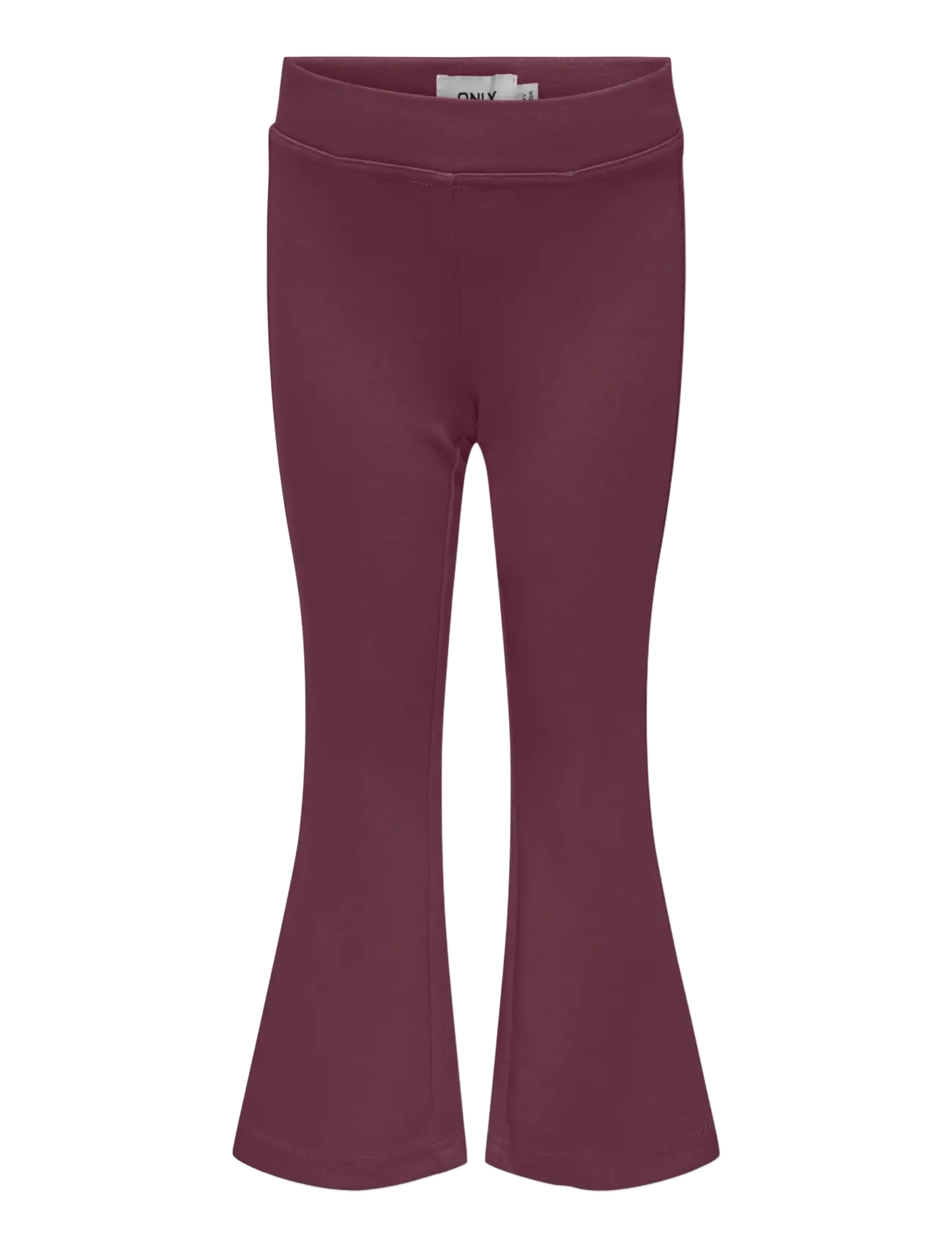 Kids Only KMGPAIGE LIFE FLARED PNT NOOS - Püksid - MAUVE WINE / burgundy