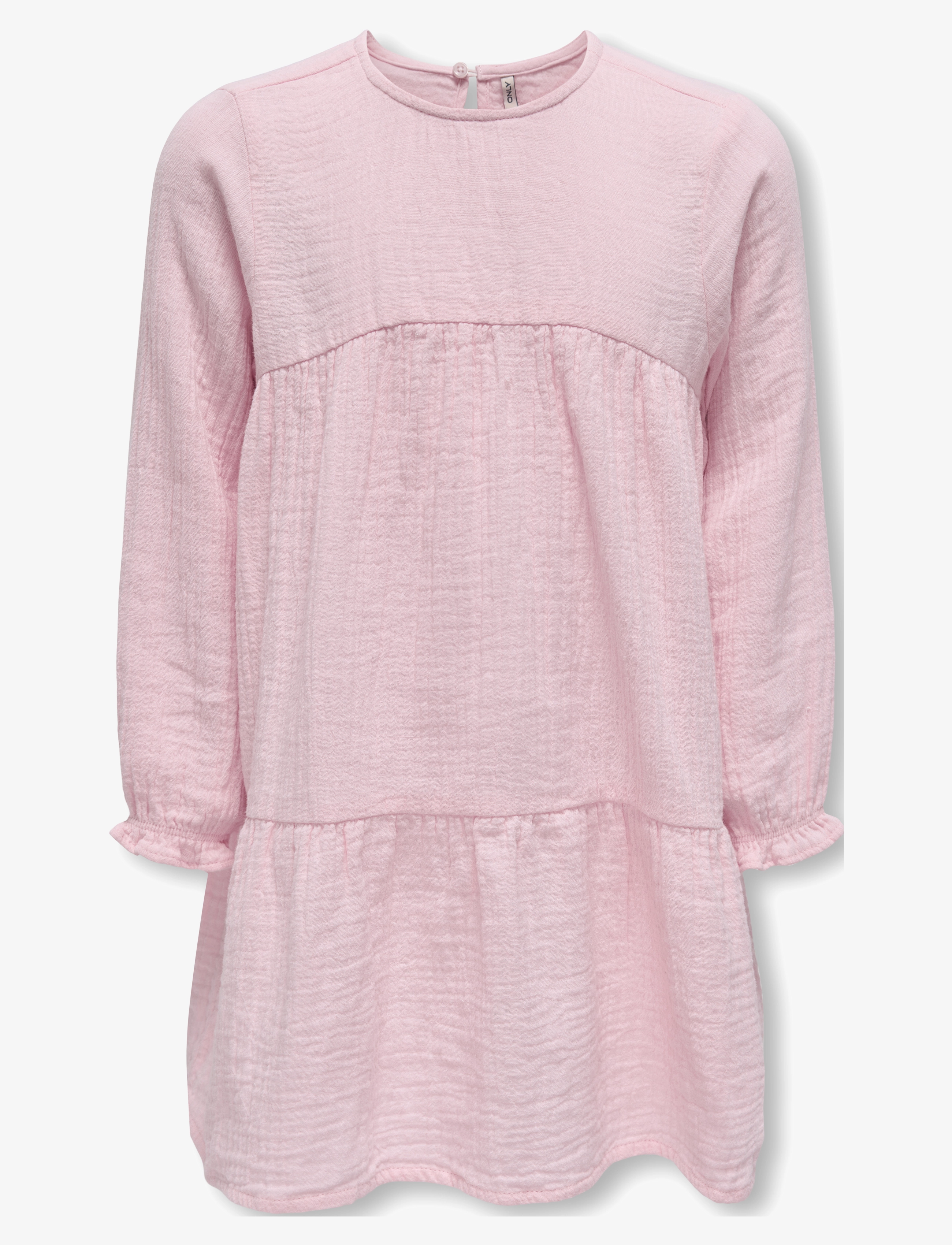 Kids Only KMGTHYRA LIFE LS A-SH DRESS AOP WVN NOOS - Kleider & Röcke - ROSEATE SPOONBILL / pink/rose