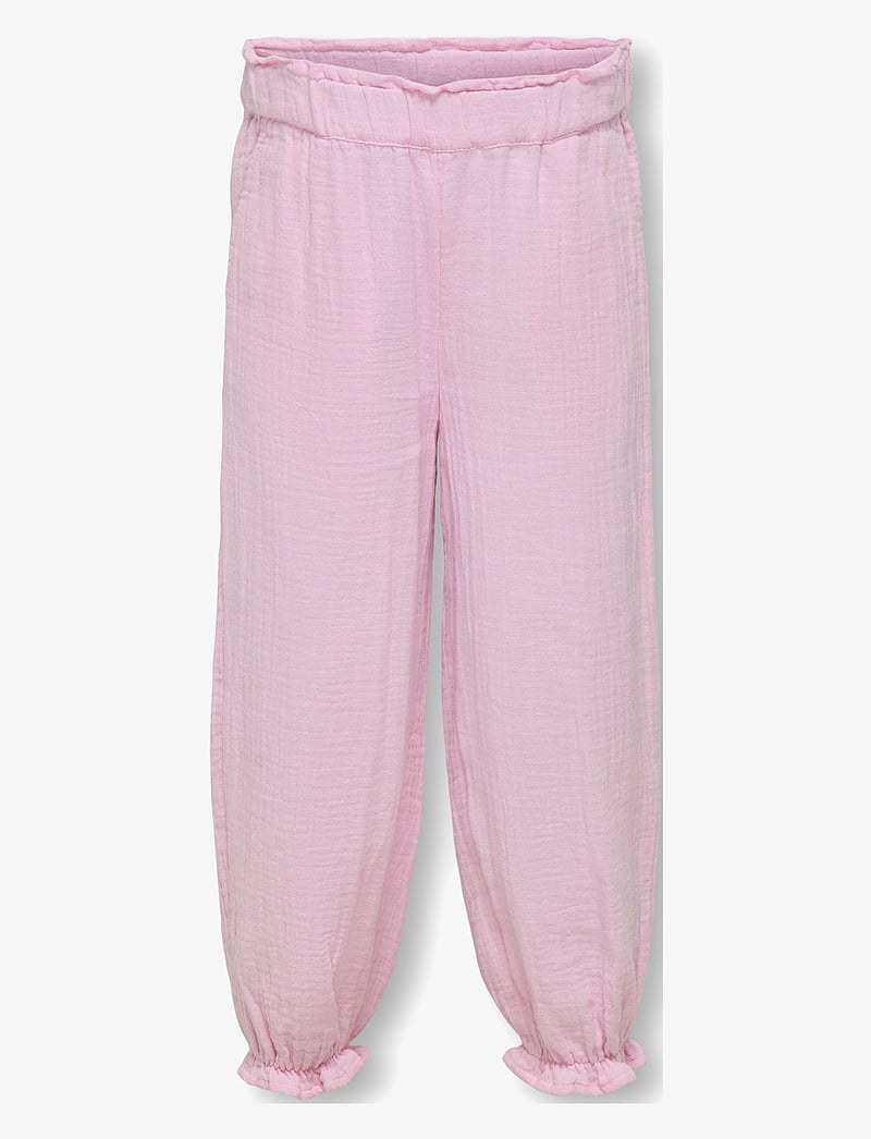 Kids Only - KMGTHYRA LIFE PANT AOP WVN - babyhosen - roseate spoonbill - 0