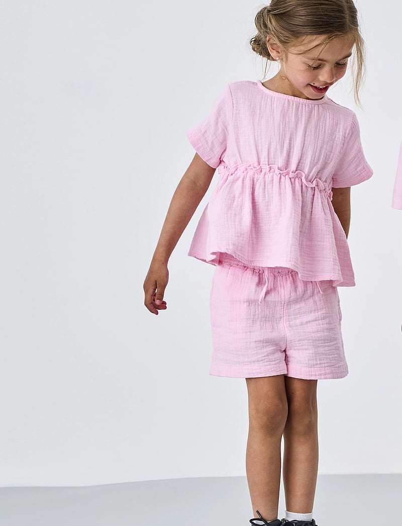 Kids Only - KMGTHYRA LIFE STRING SHORTS WVN NOOS - casual shorts - roseate spoonbill - 0