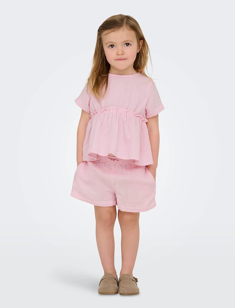 Kids Only - KMGTHYRA LIFE STRING SHORTS WVN NOOS - casual shorts - roseate spoonbill - 4