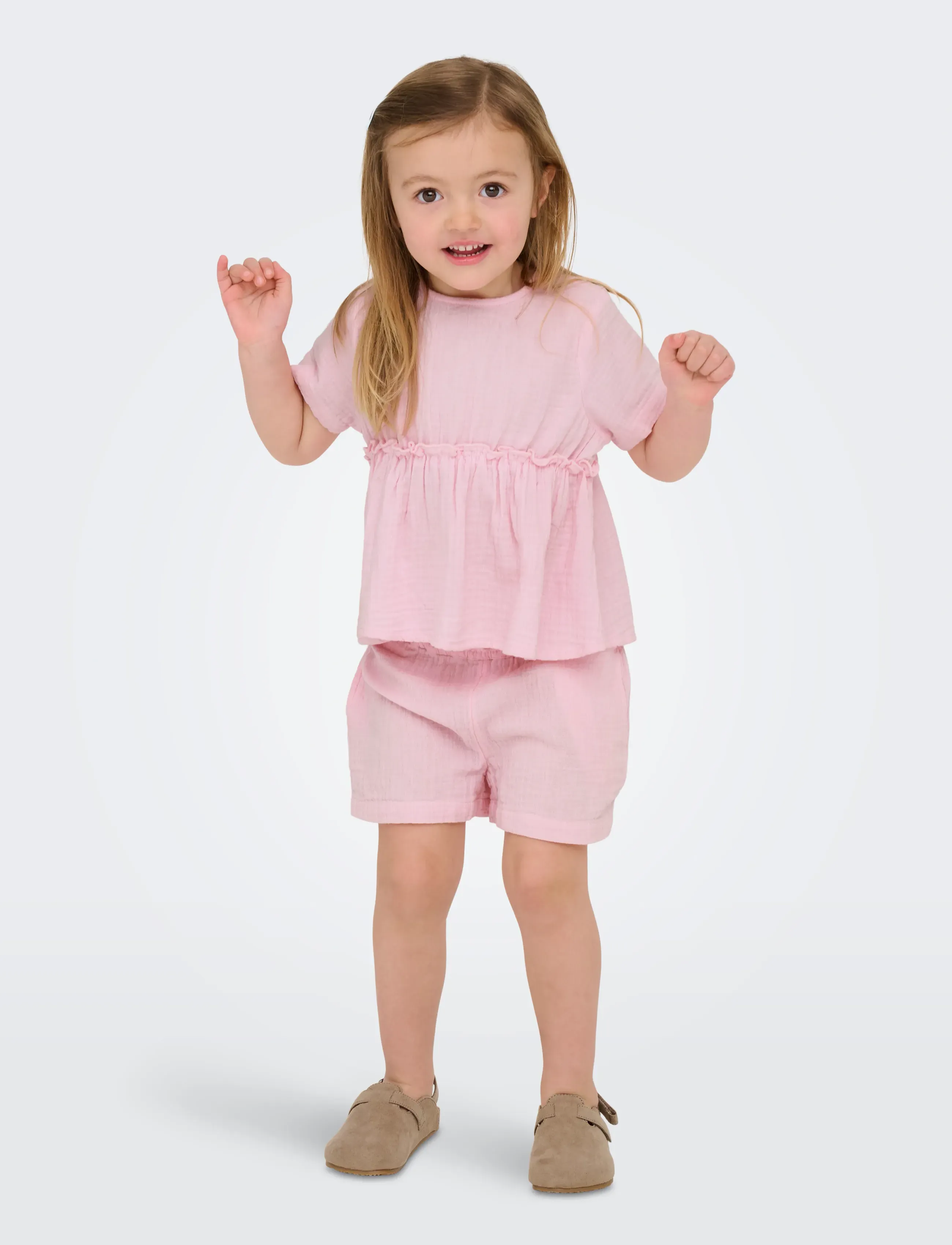 Kids Only - KMGTHYRA LIFE STRING SHORTS WVN NOOS - lühikesed vabaajapüksid - roseate spoonbill - 5