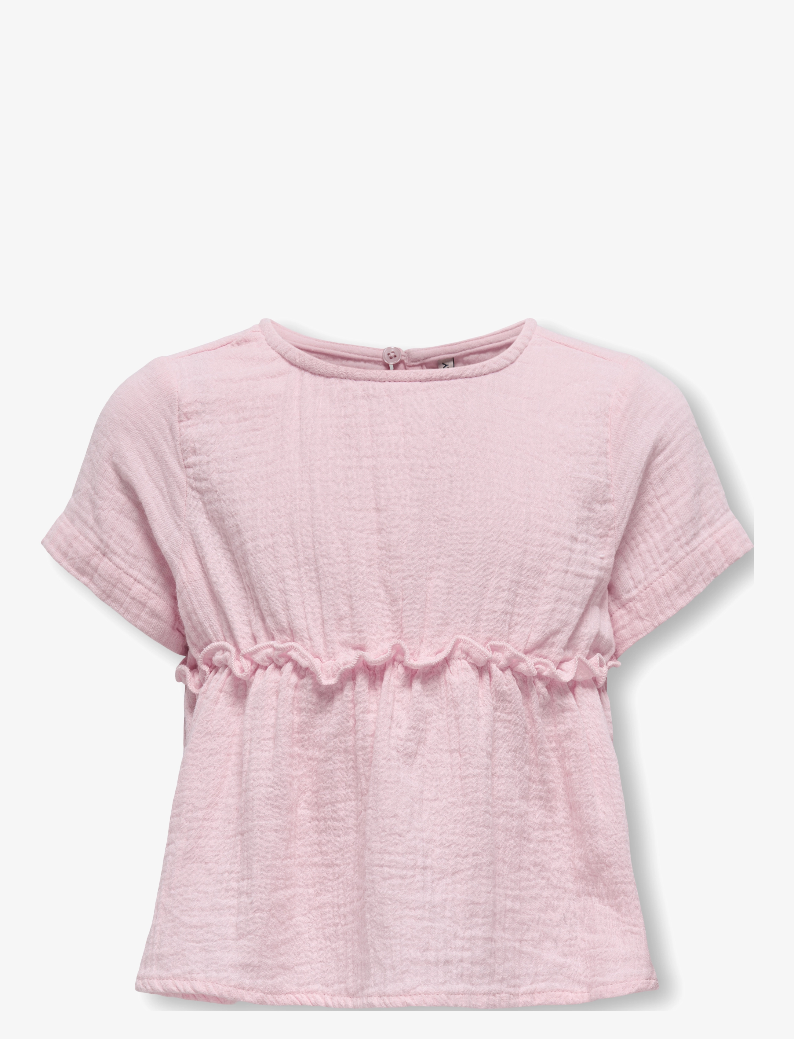 Kids Only KMGTHYRA LIFE S/S TOP WVN NOOS - Overdele - ROSEATE SPOONBILL / pink/rose