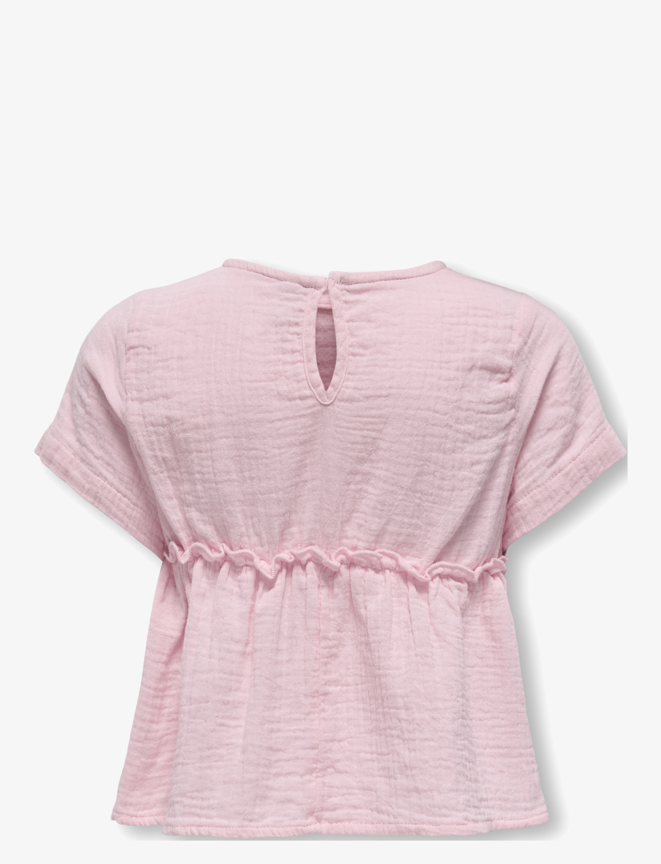 Kids Only - KMGTHYRA LIFE S/S TOP WVN NOOS - blouses & tunics - roseate spoonbill - 2