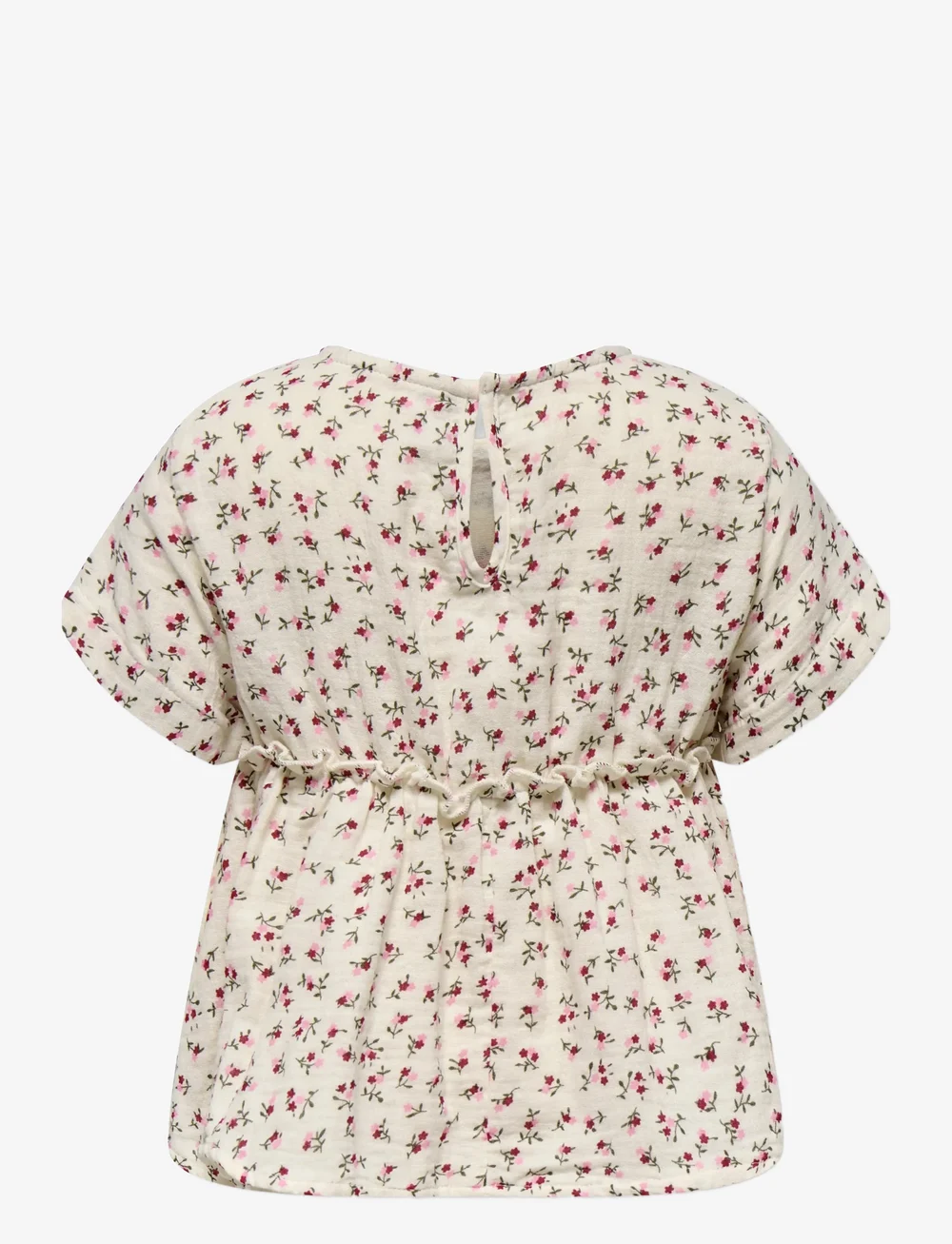 Kids Only - KMGTHYRA LIFE S/S TOP WVN NOOS - blouses & tunics - tofu - 2