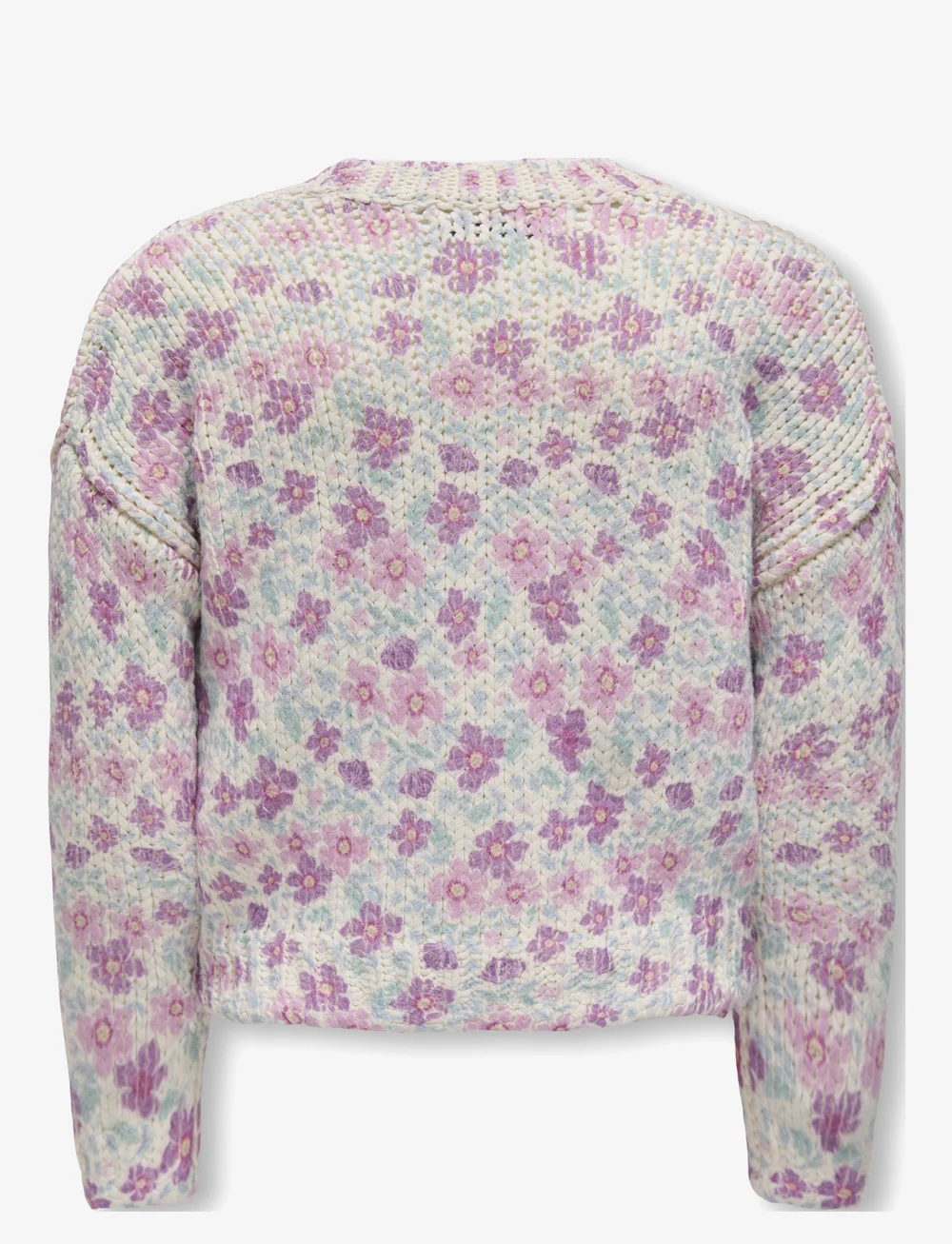 Kids Only - KMGMAJA LIFE LS AOP PULLOVER KNT - gensere - birch - 2