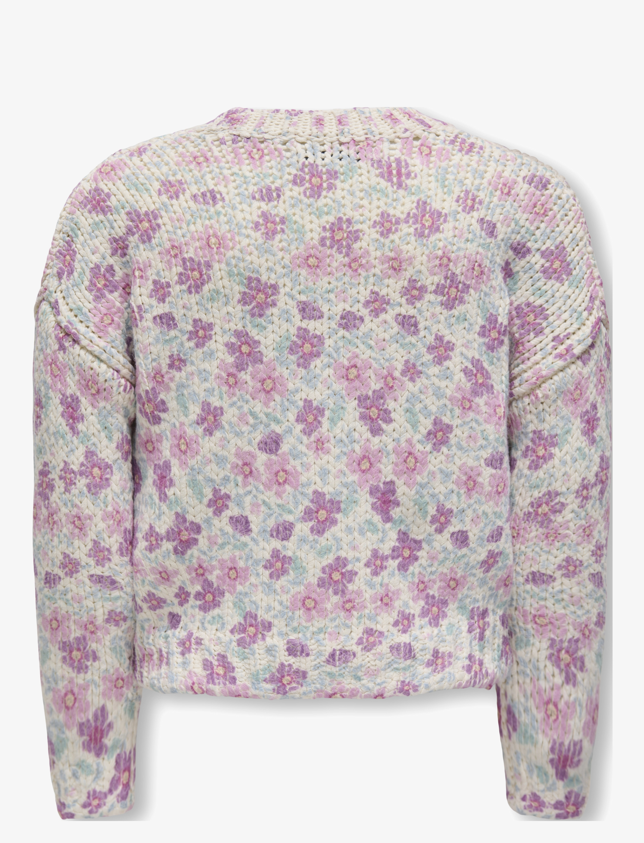 Kids Only - KMGMAJA LIFE LS AOP PULLOVER KNT - birch - 2