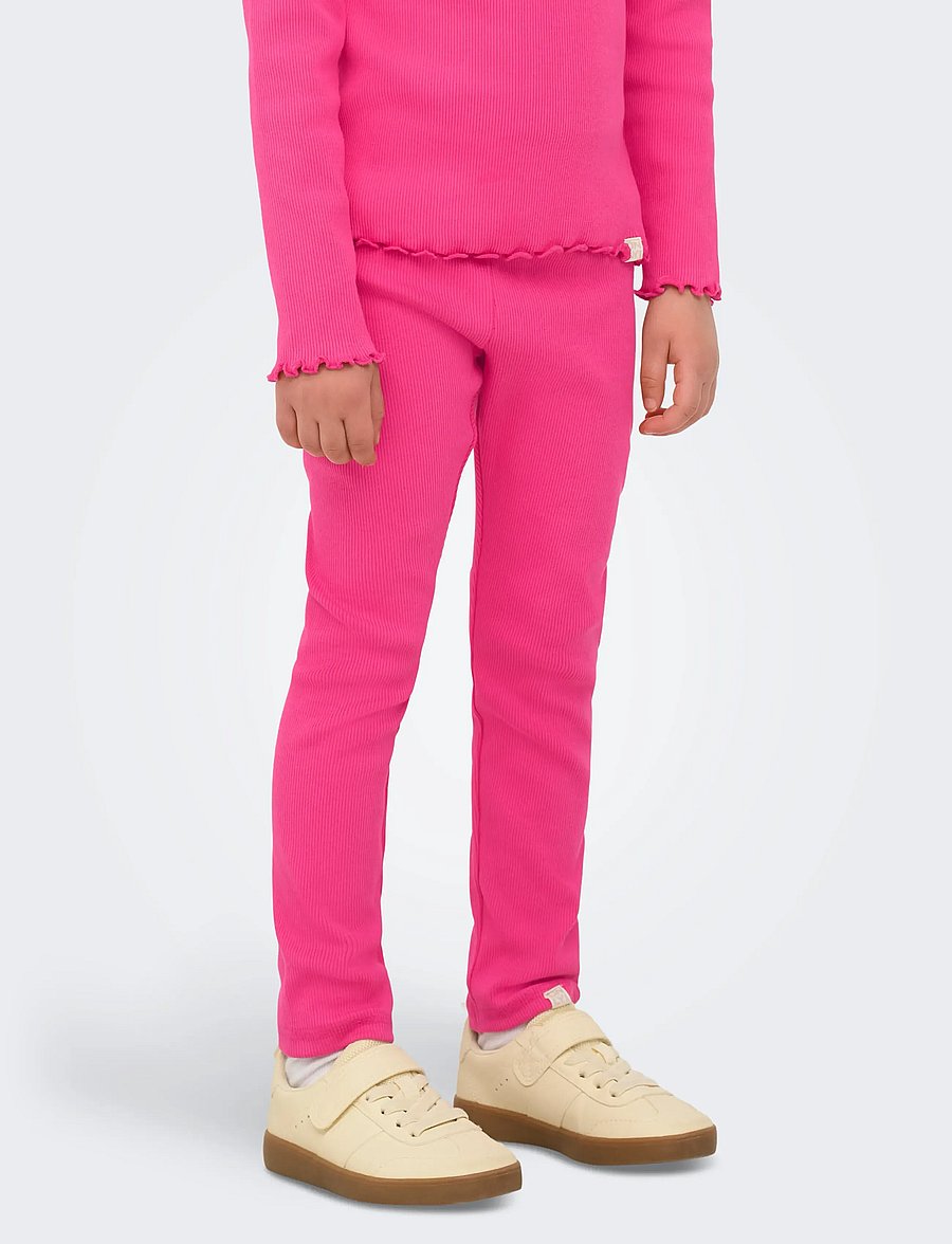 Kids Only - KMGTRINNY SOLID LEGGING JRS NOOS - leggings - magenta - 0
