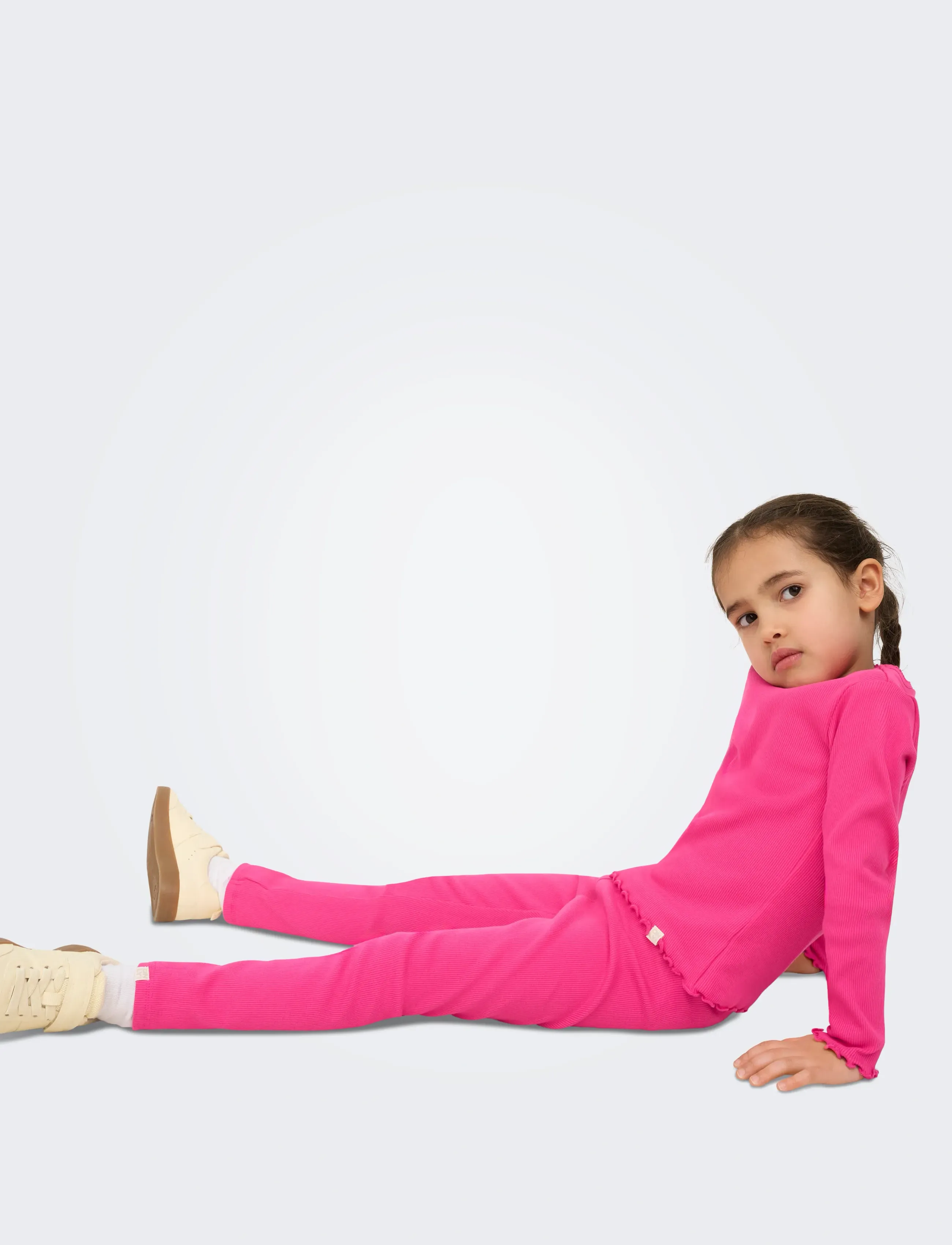 Kids Only - KMGTRINNY SOLID LEGGING JRS NOOS - legingi - magenta - 4
