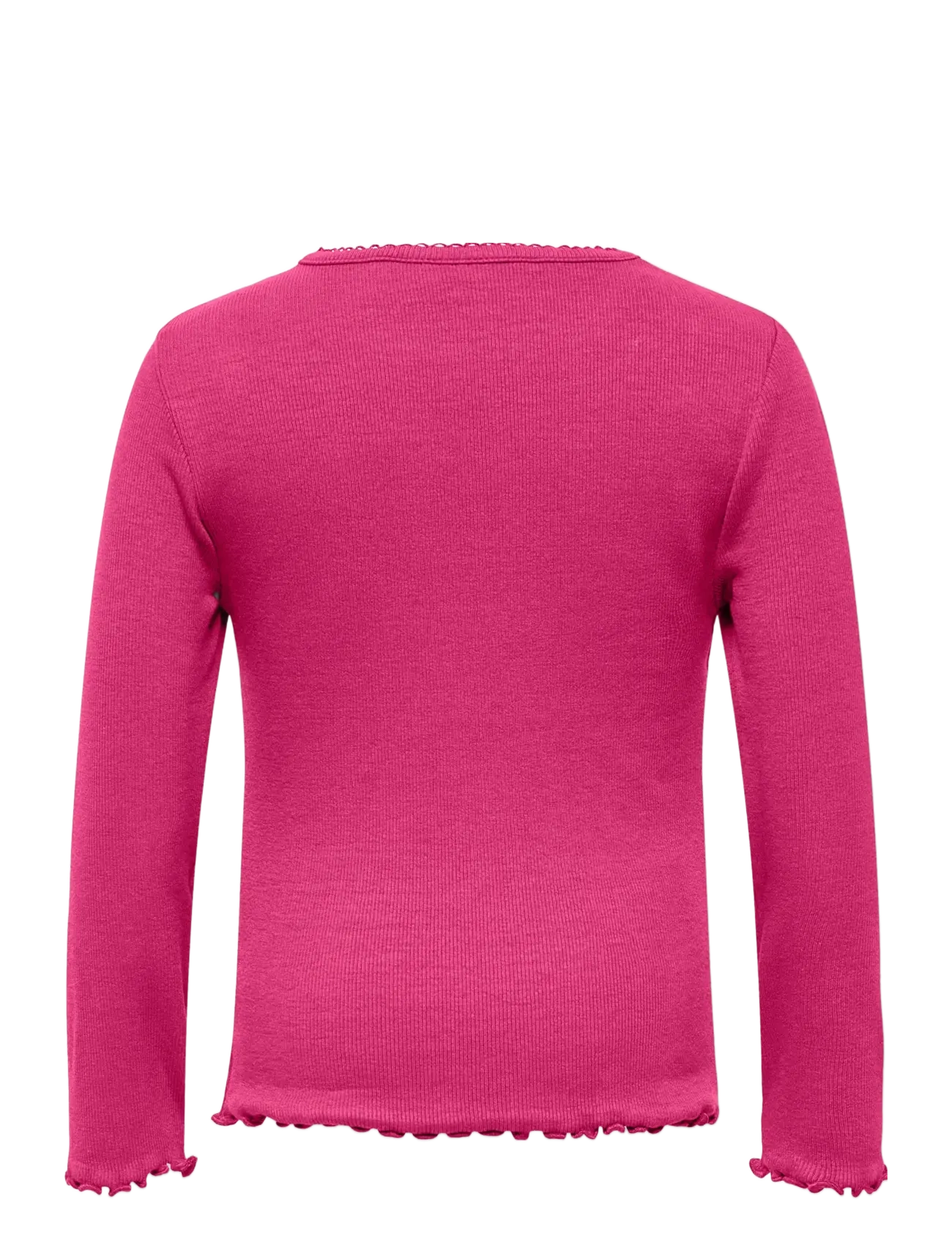 Kids Only - KMGTRINNY LIFE SLD LS ONECK TOP JRS NOOS - langærmede t-shirts - magenta - 2