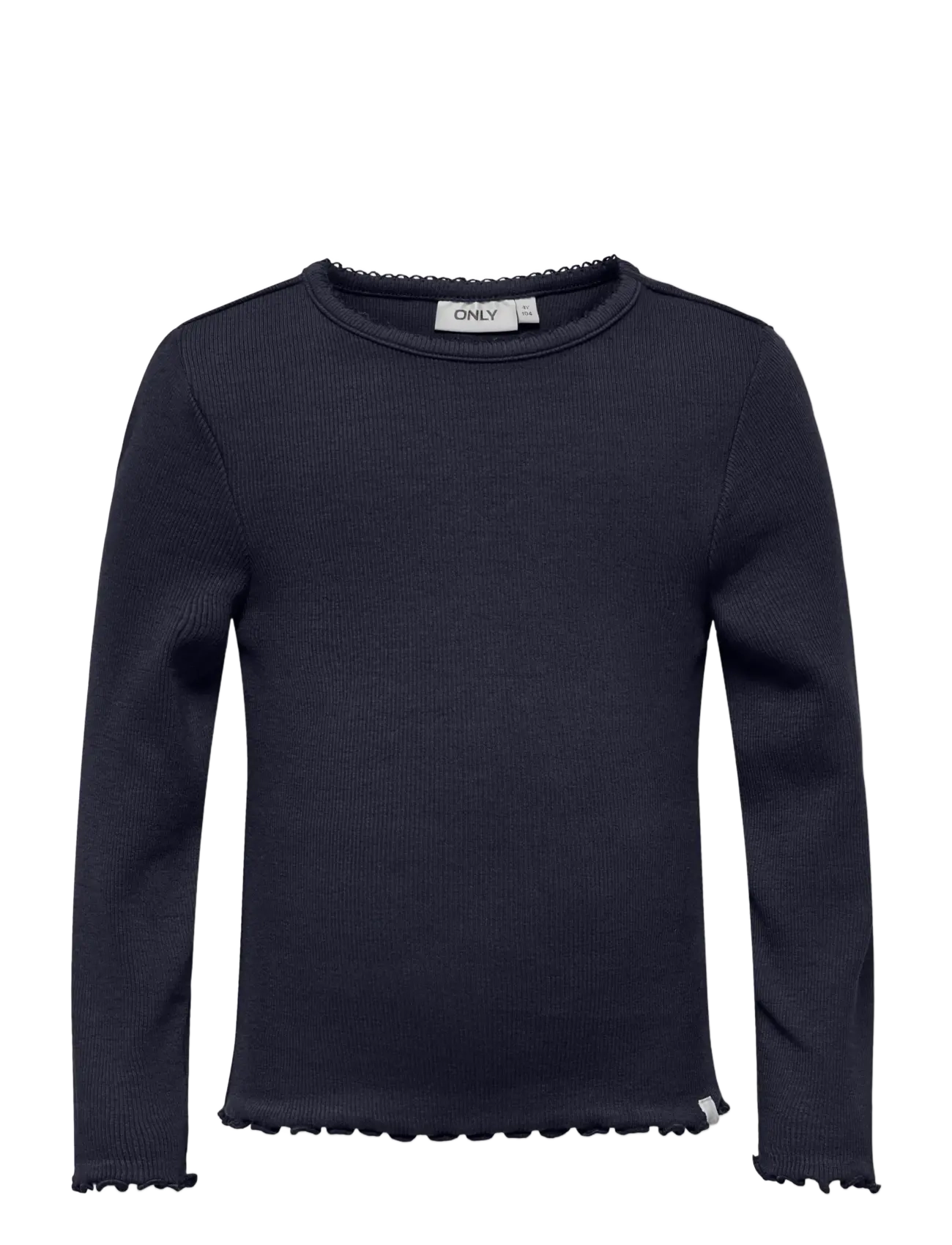Kids Only KMGTRINNY SLD LS ONECK TOP JRS NOOS - T-shirts - NIGHT SKY / navy