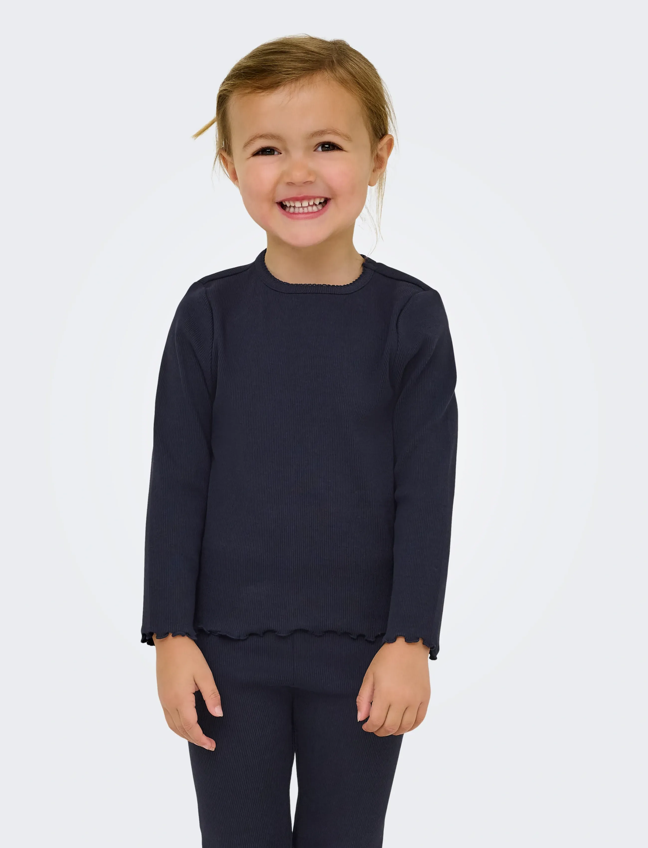 Kids Only KMGTRINNY SLD LS ONECK TOP JRS NOOS - Oberteile - NIGHT SKY / navy
