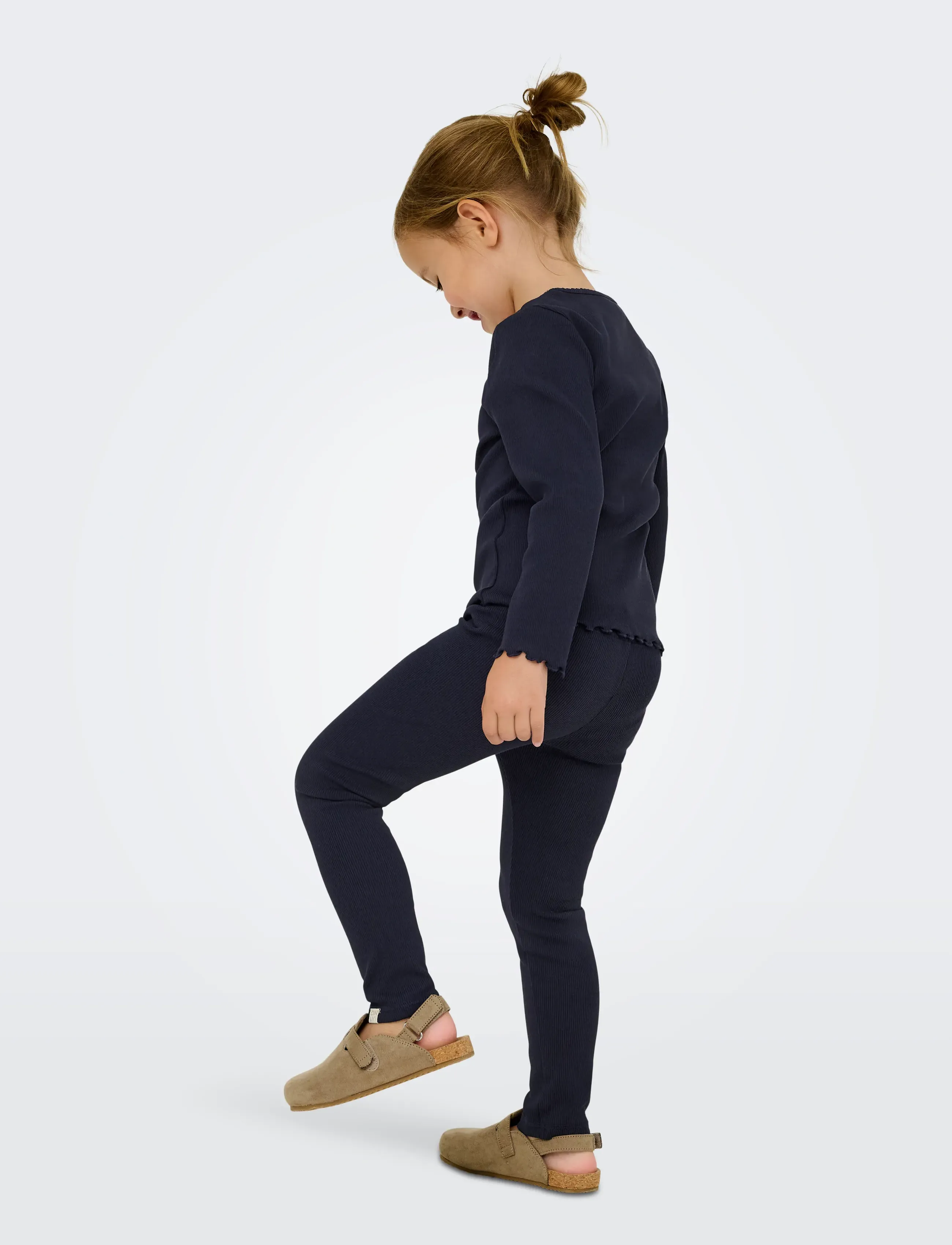 Kids Only - KMGTRINNY LIFE SLD LS ONECK TOP JRS NOOS - langærmede t-shirts - night sky - 3
