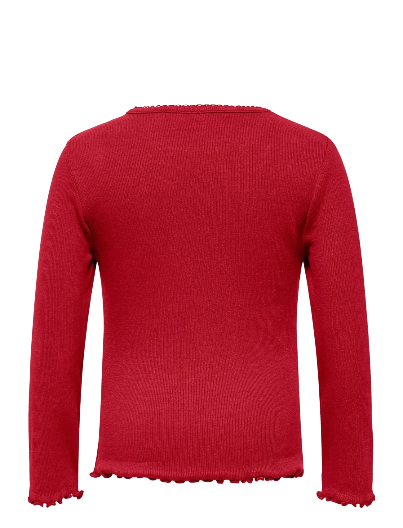 Kids Only - KMGTRINNY SLD LS ONECK TOP JRS NOOS - langärmelig - salsa - 2