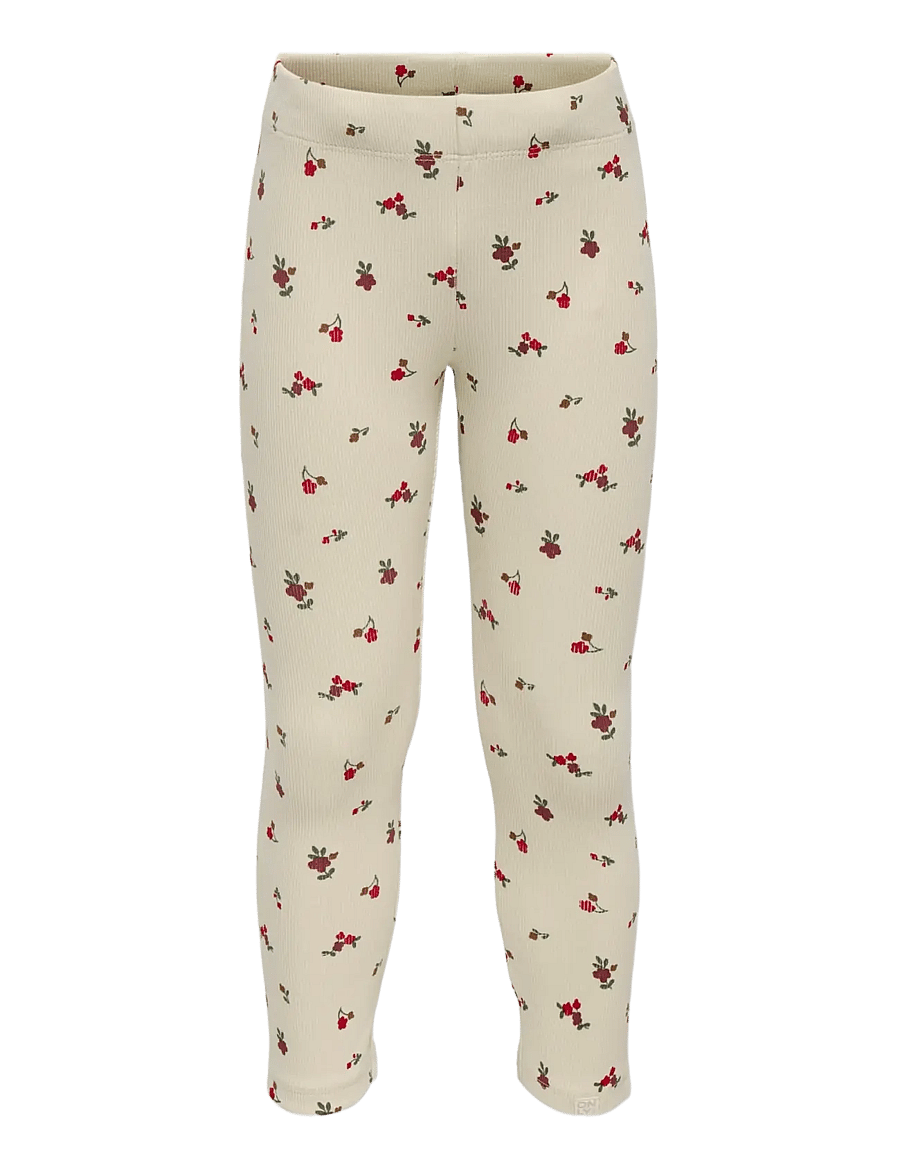 Kids Only - KMGTRINNY AOP BSC LEGGING JRS NOOS - leggings - birch - 0