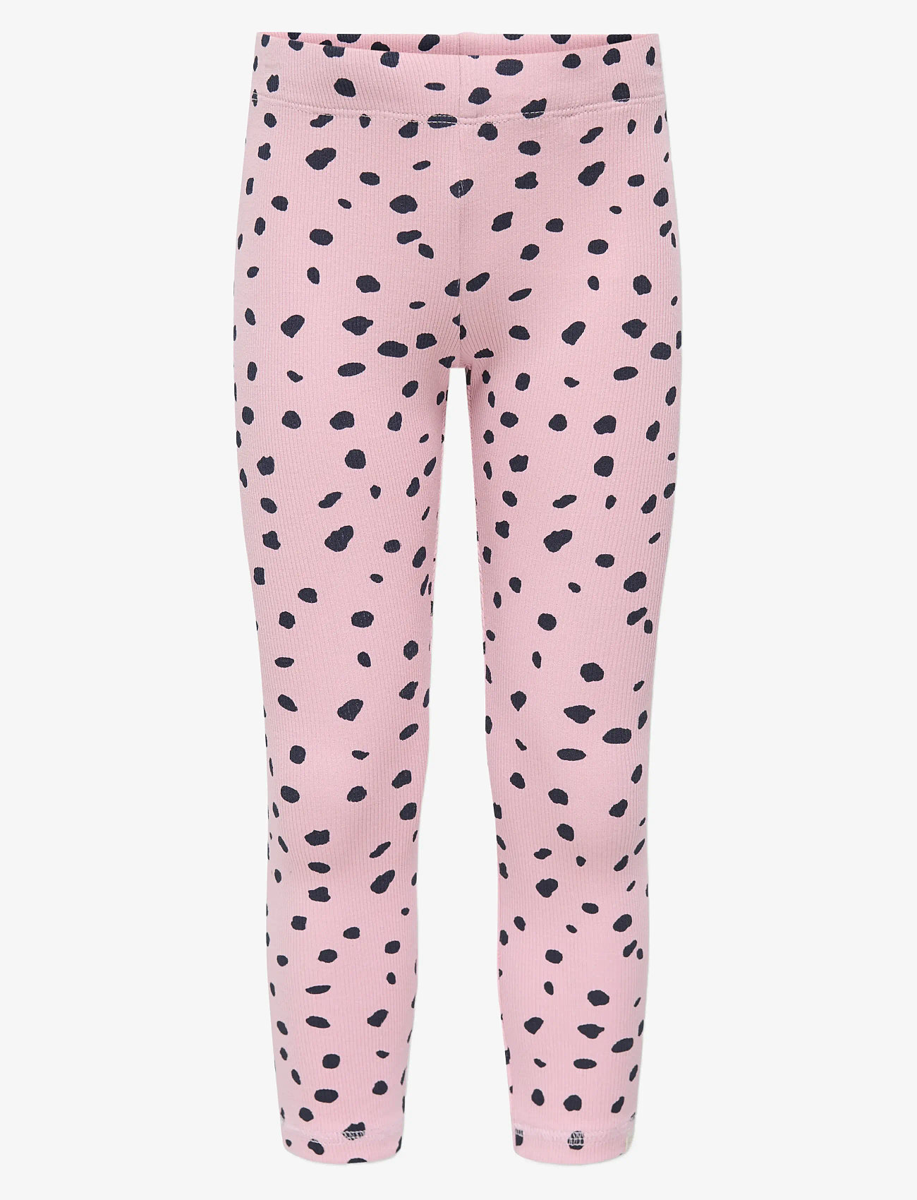 Kids Only - KMGTRINNY AOP BSC LEGGING JRS NOOS - leggings - bleached mauve - 0