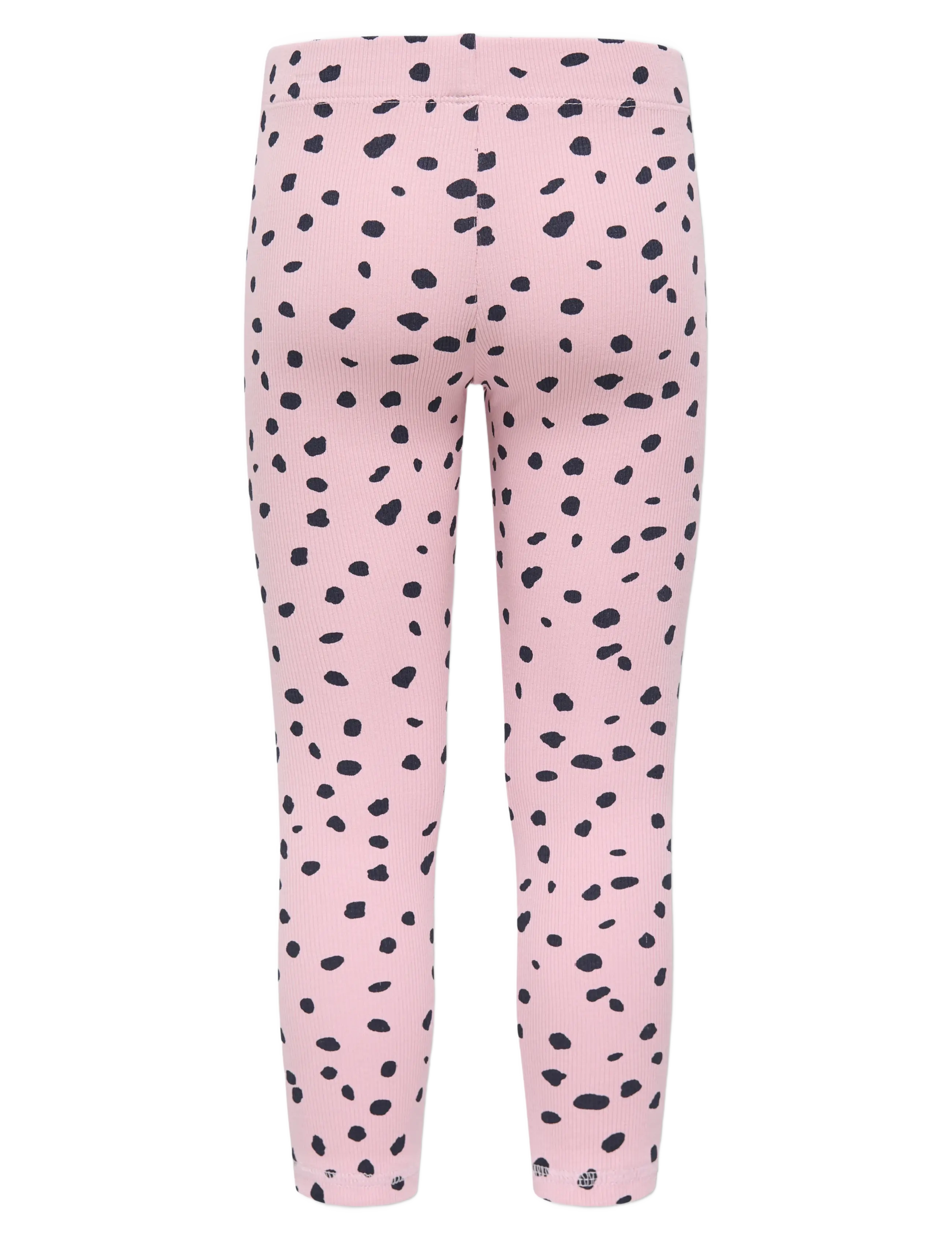 Kids Only - KMGTRINNY AOP BSC LEGGING JRS NOOS - leggings - bleached mauve - 1