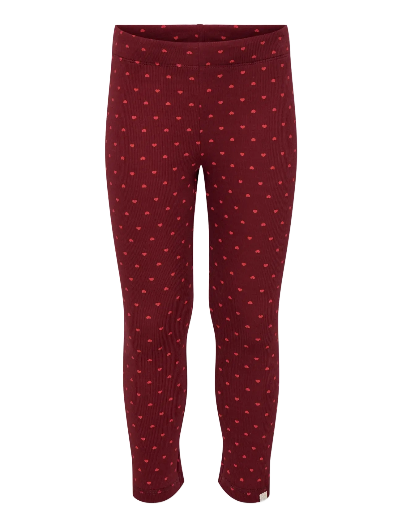 Kids Only Kmgtrinny Life Aop Bsc Legging Jrs Noos, 104, Burgundy, Underdele > Leggings, Børn