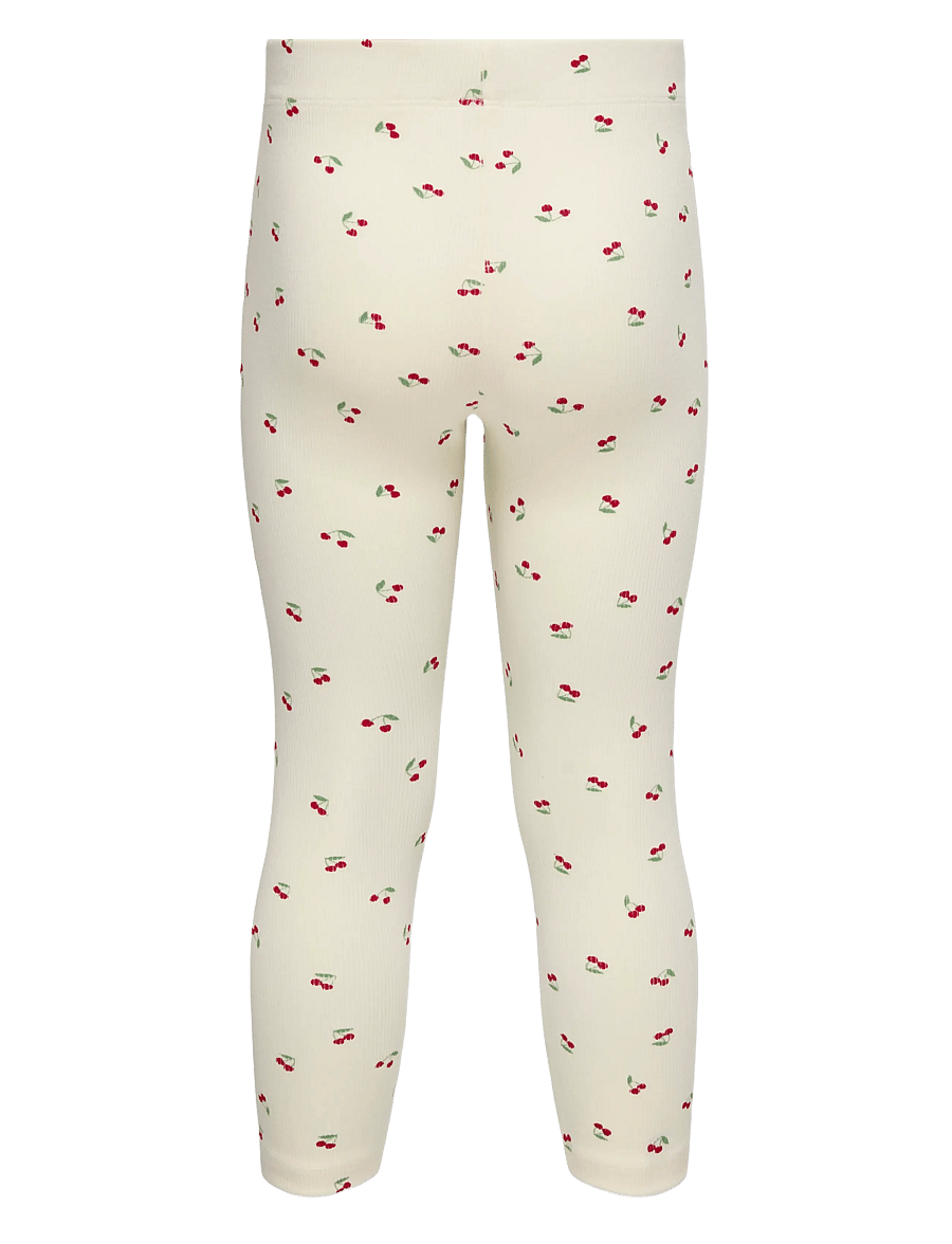 Kids Only - KMGTRINNY AOP BSC LEGGING JRS NOOS - leggings - tofu - 1