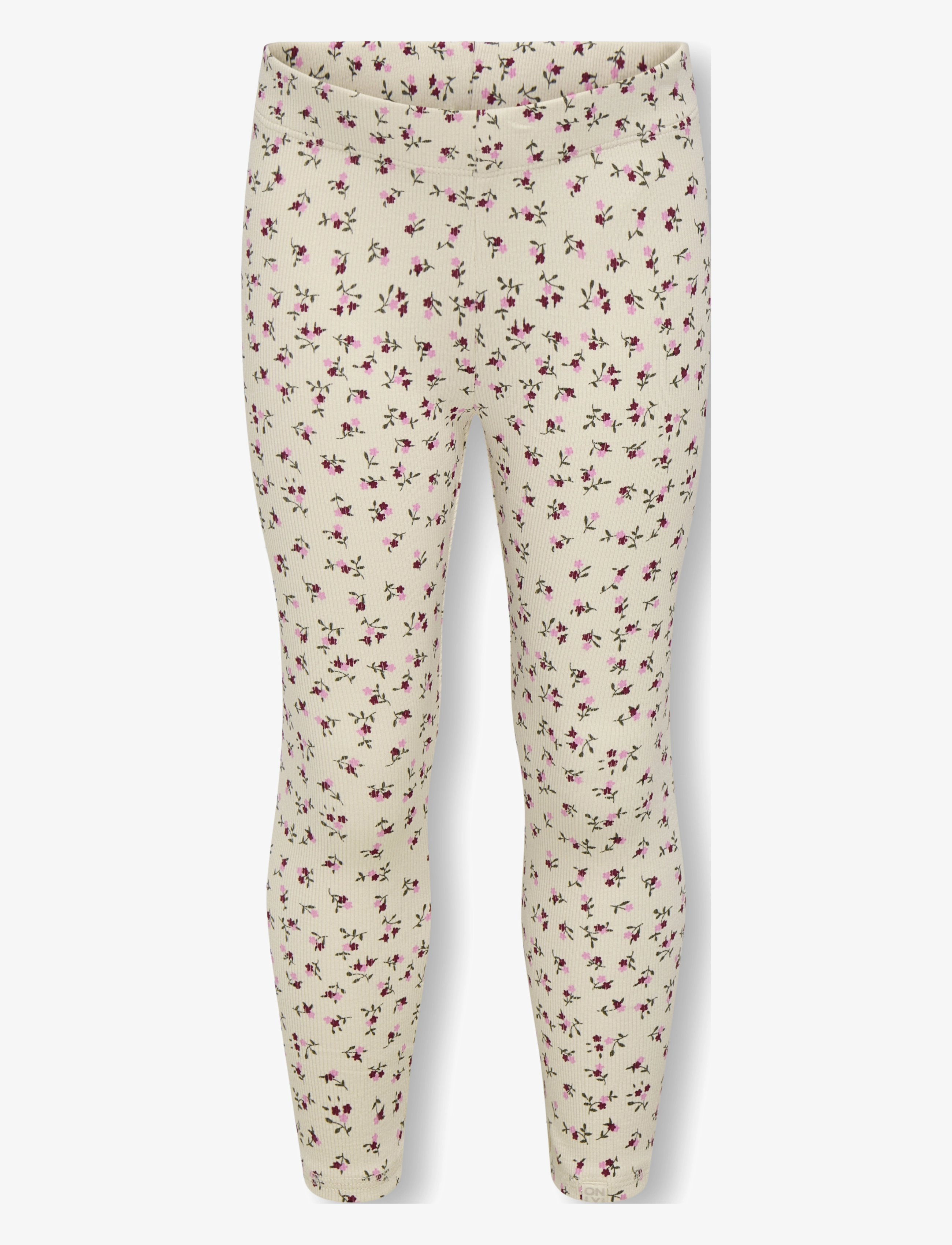 Kinder ONLY Kmgtrinny Life Aop Bsc Legging Jrs Noos Cream - 116 - Kinder