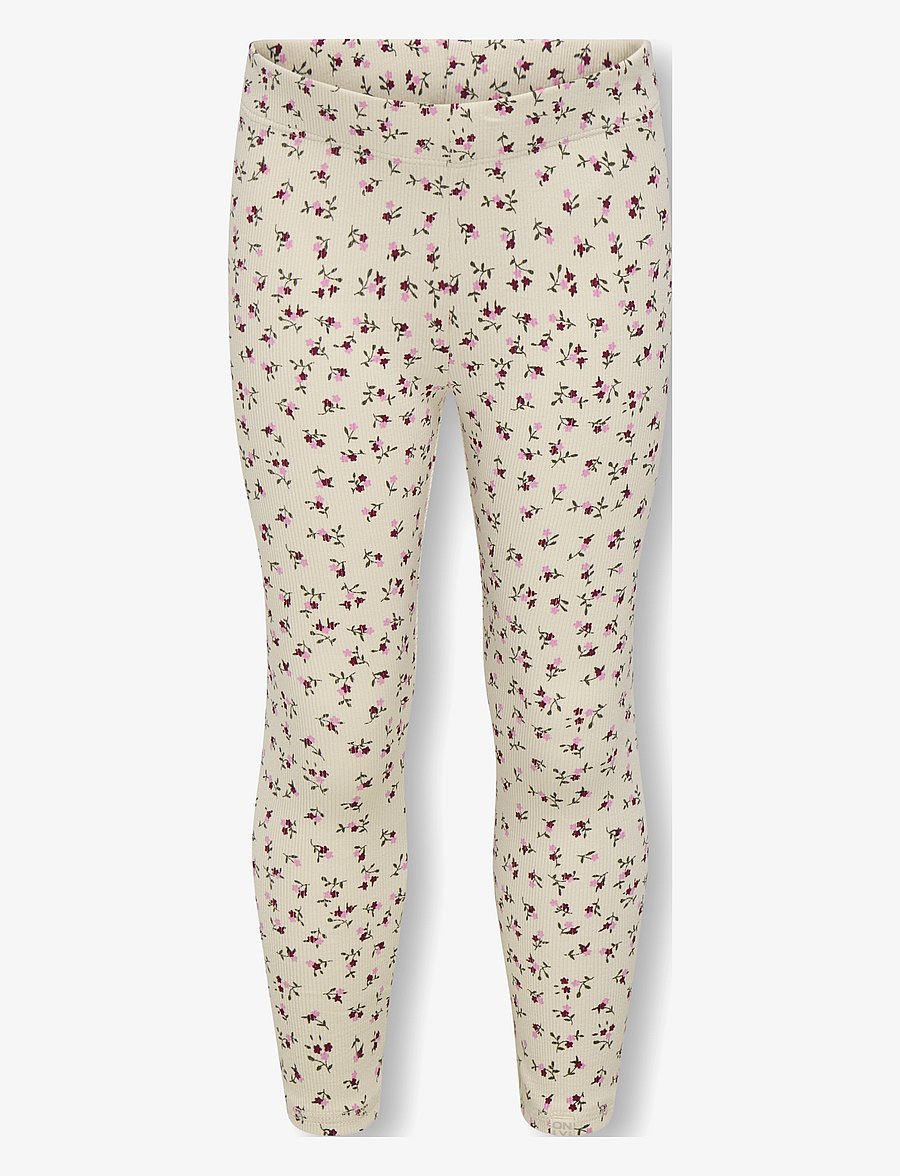 Kids Only - KMGTRINNY AOP BSC LEGGING JRS NOOS - retuusid - whitecap gray - 1