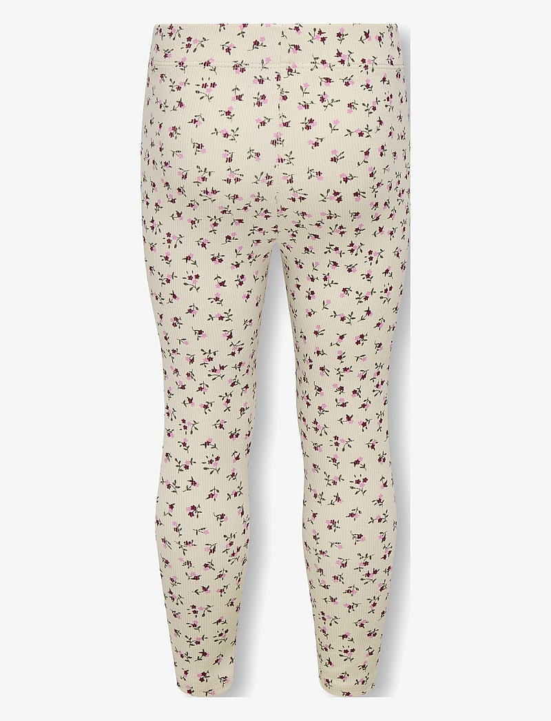 Kids Only - KMGTRINNY AOP BSC LEGGING JRS NOOS - leggings - whitecap gray - 2