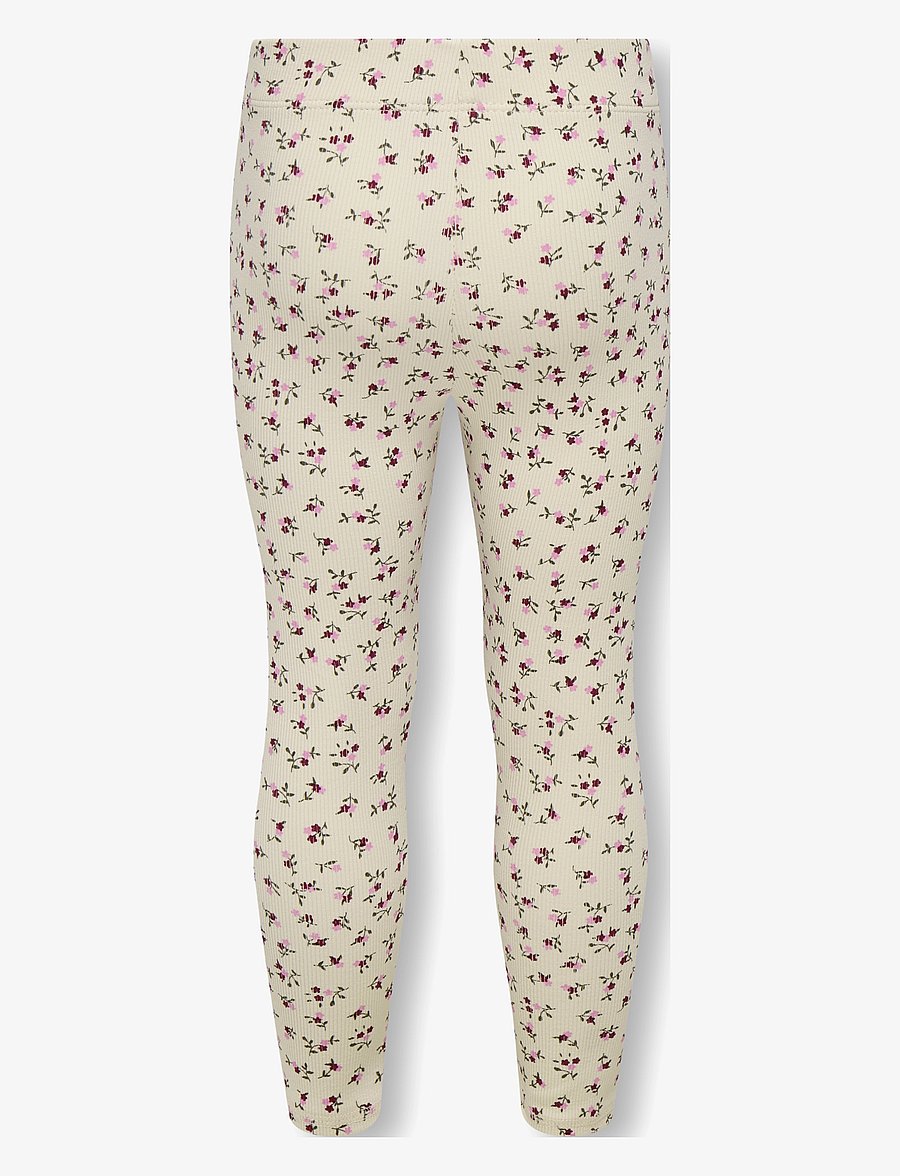 Kids Only - KMGTRINNY AOP BSC LEGGING JRS NOOS - retuusid - whitecap gray - 2