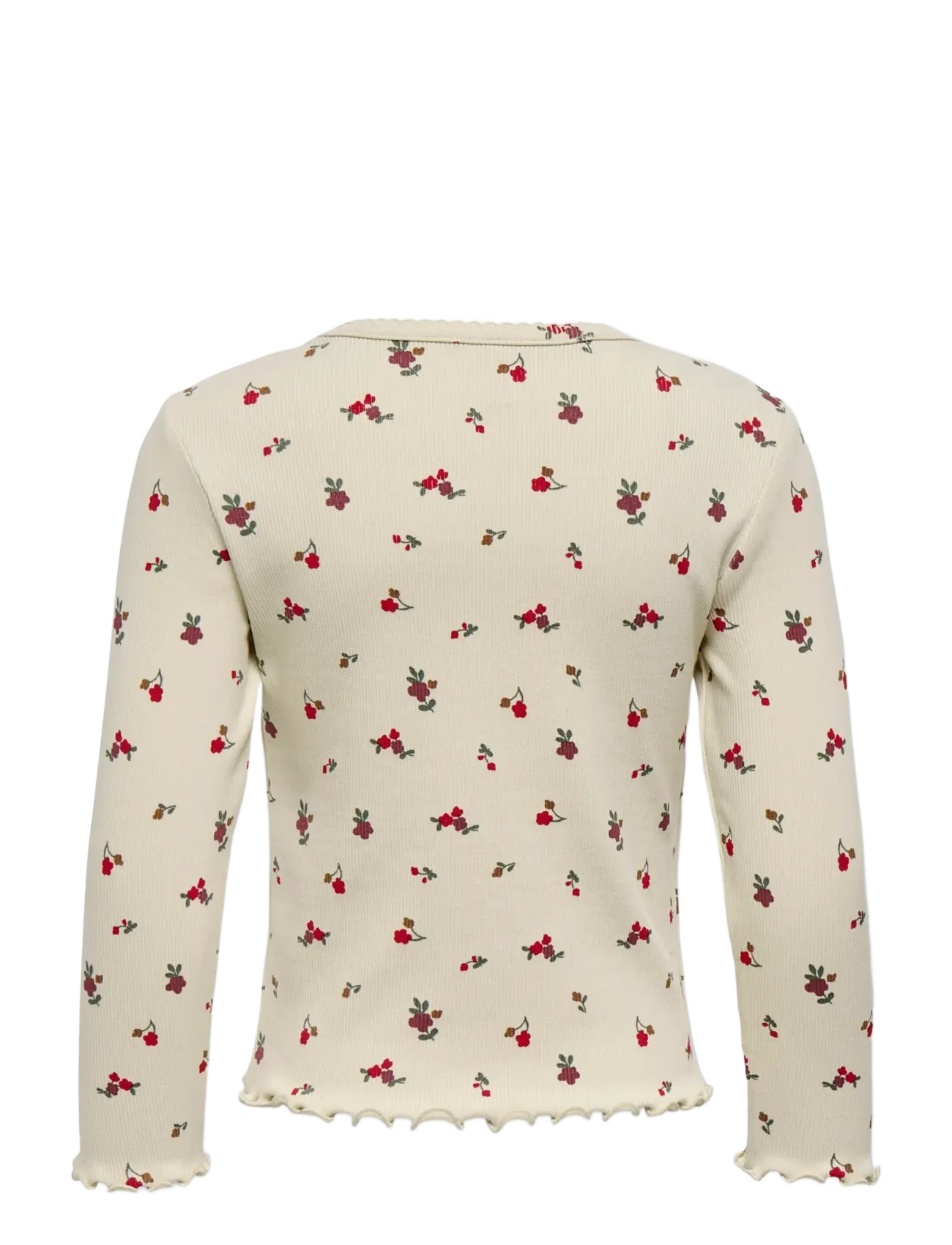 Kids Only - KMGTRINNY AOP LS O-NCK TOP JRS NOOS - langärmelig - birch - 2