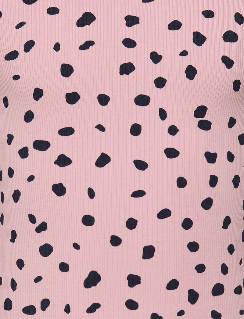 Kids Only - KMGTRINNY AOP LS O-NCK TOP JRS NOOS - langärmlige hemden - bleached mauve - 2