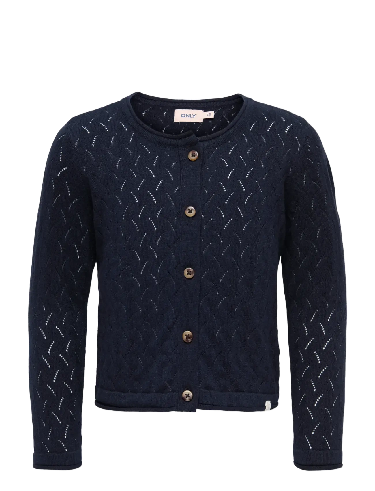 Kids Only KMGMEGAN LIFE  LS CARDIGAN KNT NOOS - Barn 2-8 år - NIGHT SKY / navy