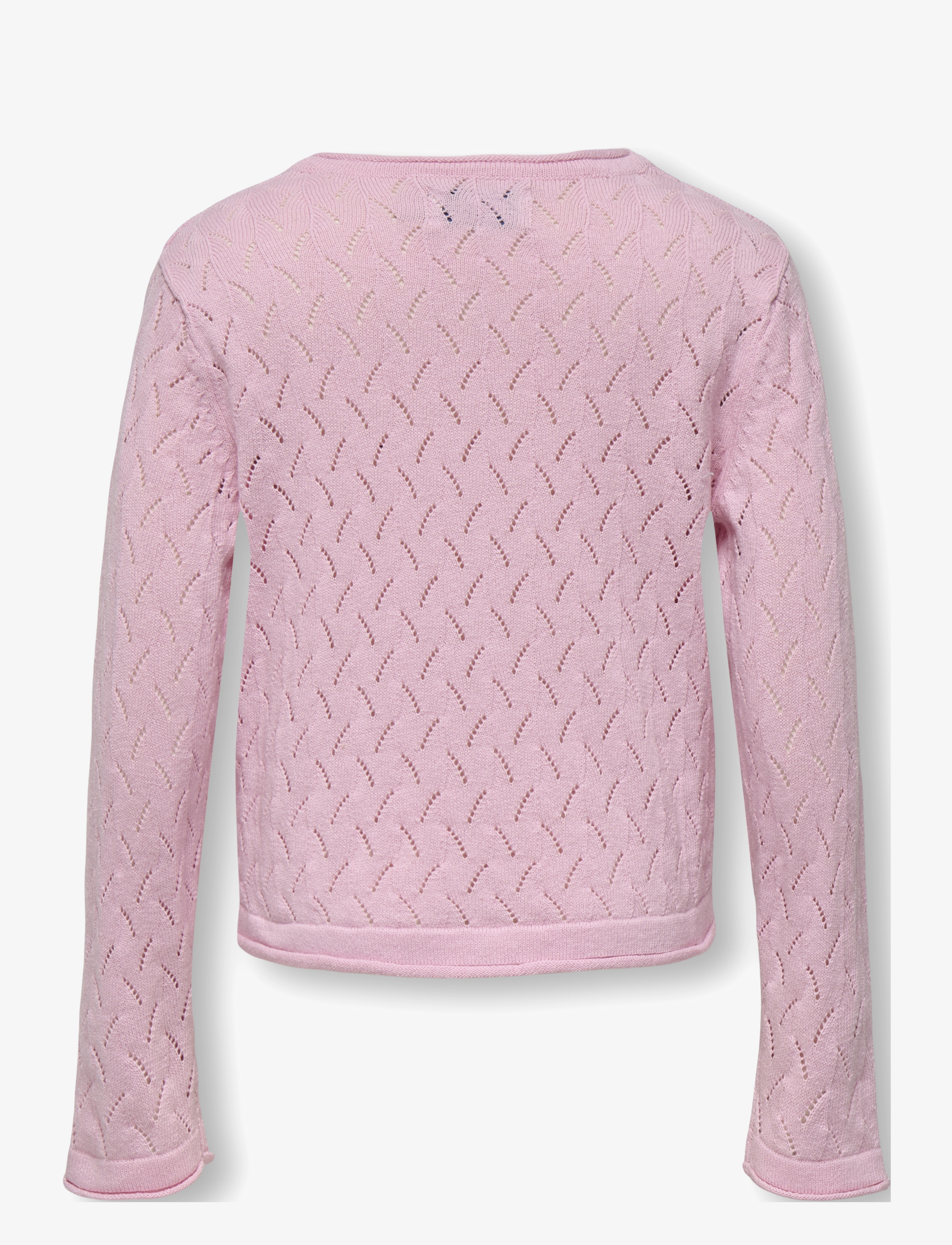 Kids Only - KMGMEGAN LIFE  LS CARDIGAN KNT NOOS - gilets - roseate spoonbill - 2