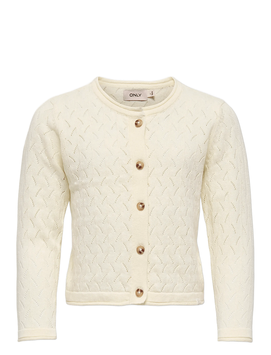 Kids Only - KMGMEGAN LIFE LS CARDIGAN KNT NOOS - cardigans - whitecap gray - 1