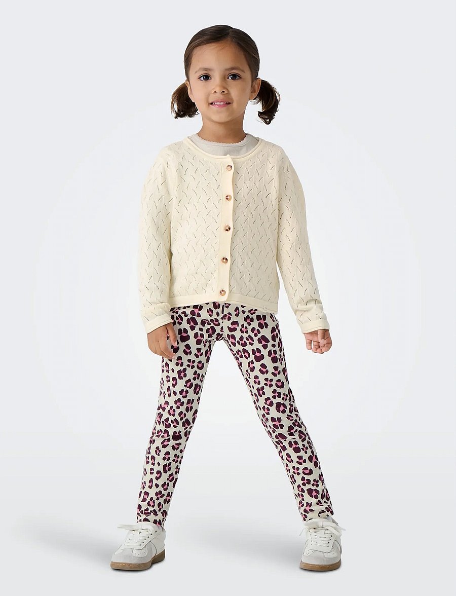 Kids Only - KMGMEGAN LIFE LS CARDIGAN KNT NOOS - cardigans - whitecap gray - 5
