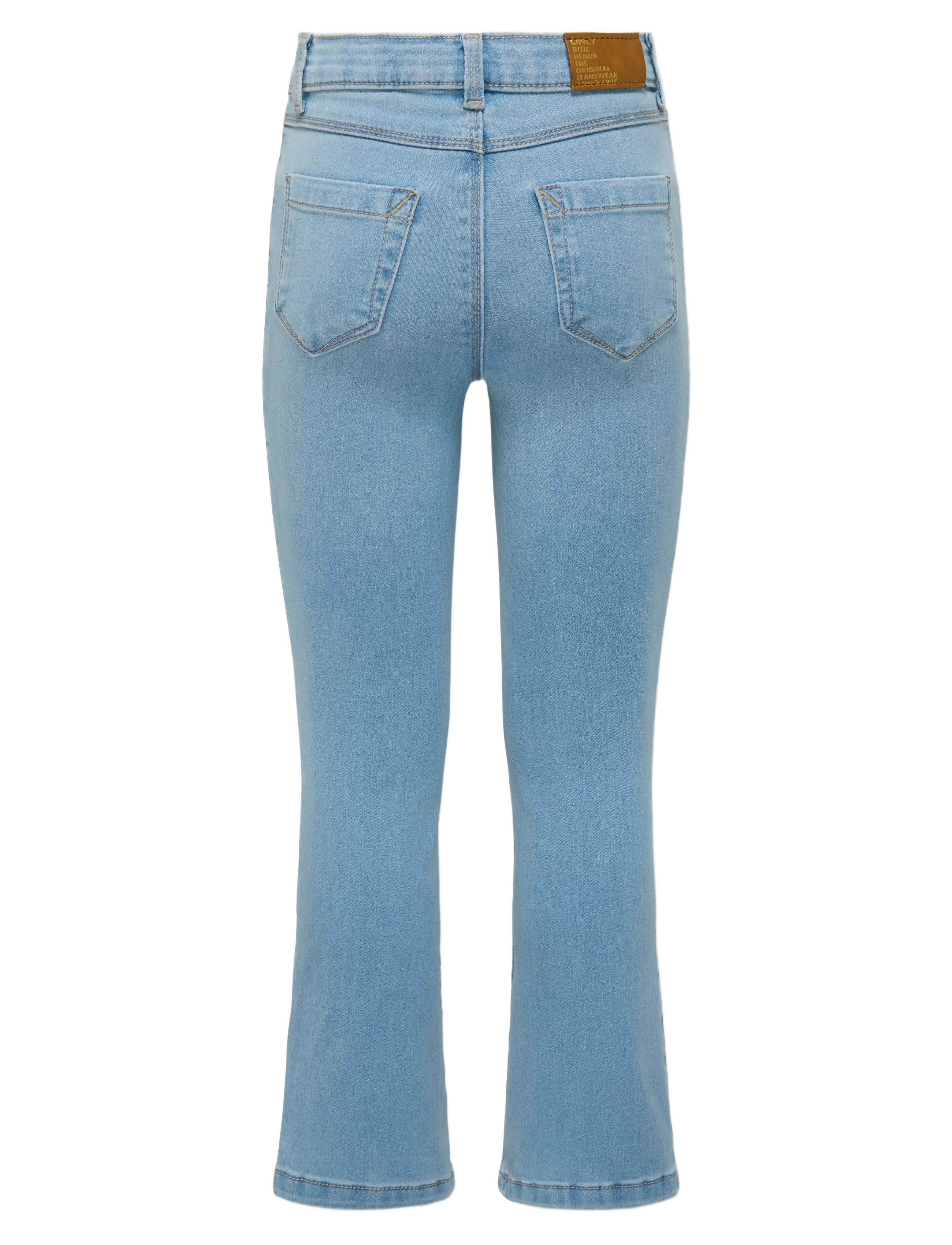 Kids Only - KMGROYAL FLARED FLOWER JEANS NOOS - Įprasto kirpimo džinsai - light blue denim - 2
