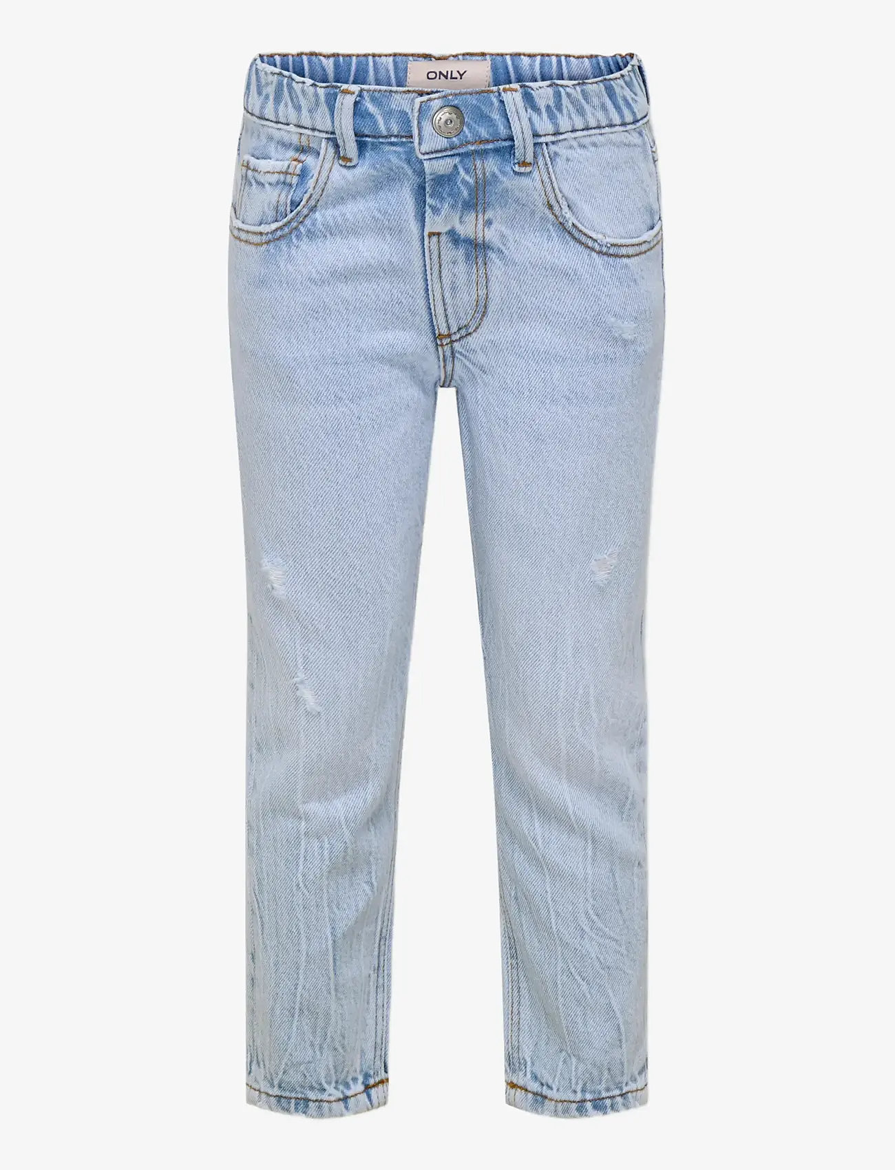 Kids Only - KMGVALENTINE STRAIGHT JEANS DNM NOOS - regular jeans - light blue bleached denim - 1