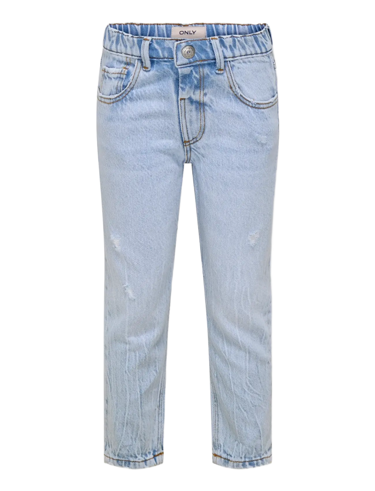 Kids Only - KMGVALENTINE STRAIGHT JEANS DNM NOOS - regular jeans - light blue bleached denim - 1