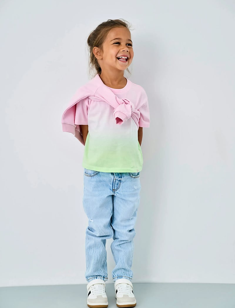 Kids Only - KMGVALENTINE STRAIGHT JEANS DNM NOOS - regular jeans - light blue bleached denim - 0