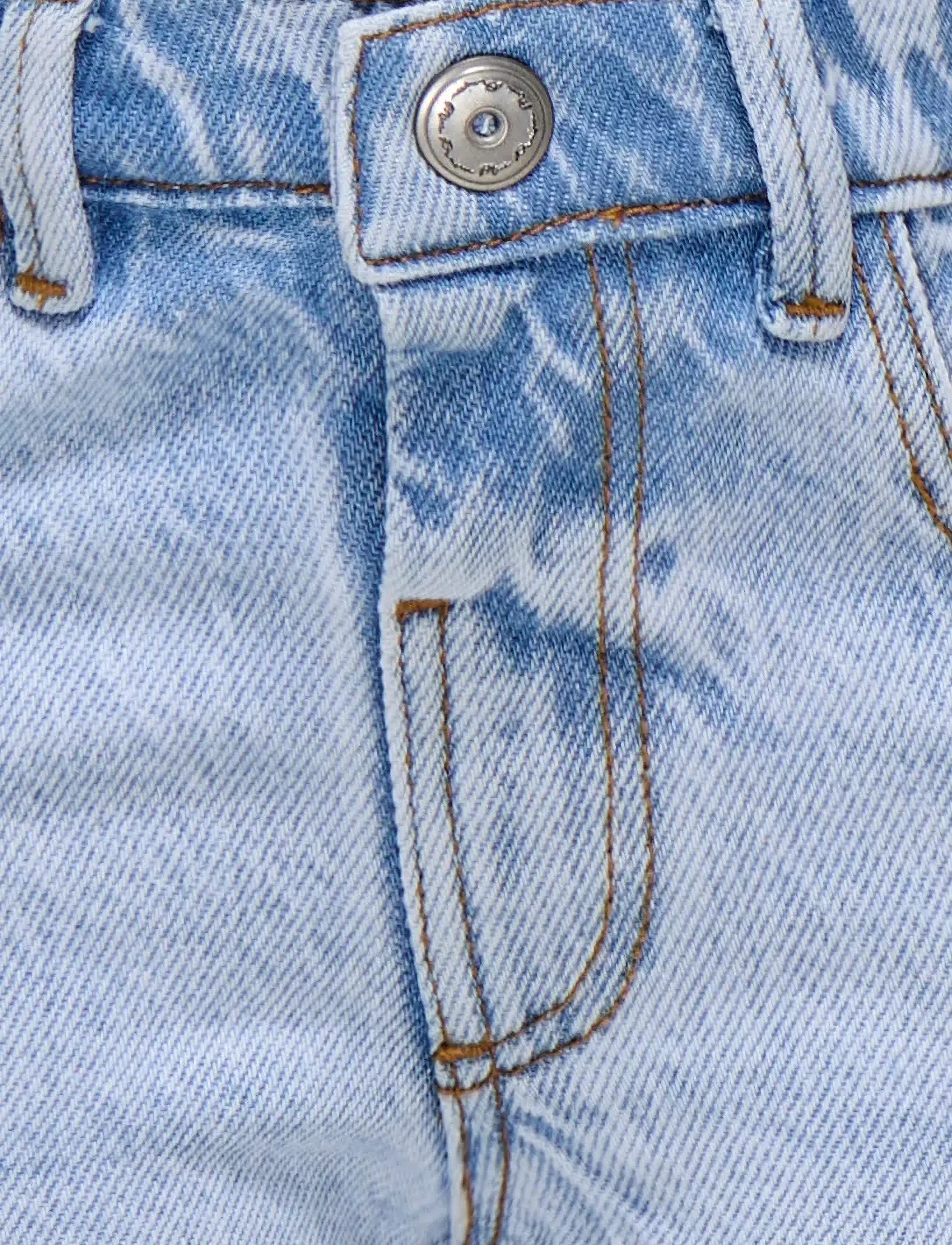 Kids Only - KMGVALENTINE STRAIGHT JEANS DNM NOOS - regular jeans - light blue bleached denim - 4