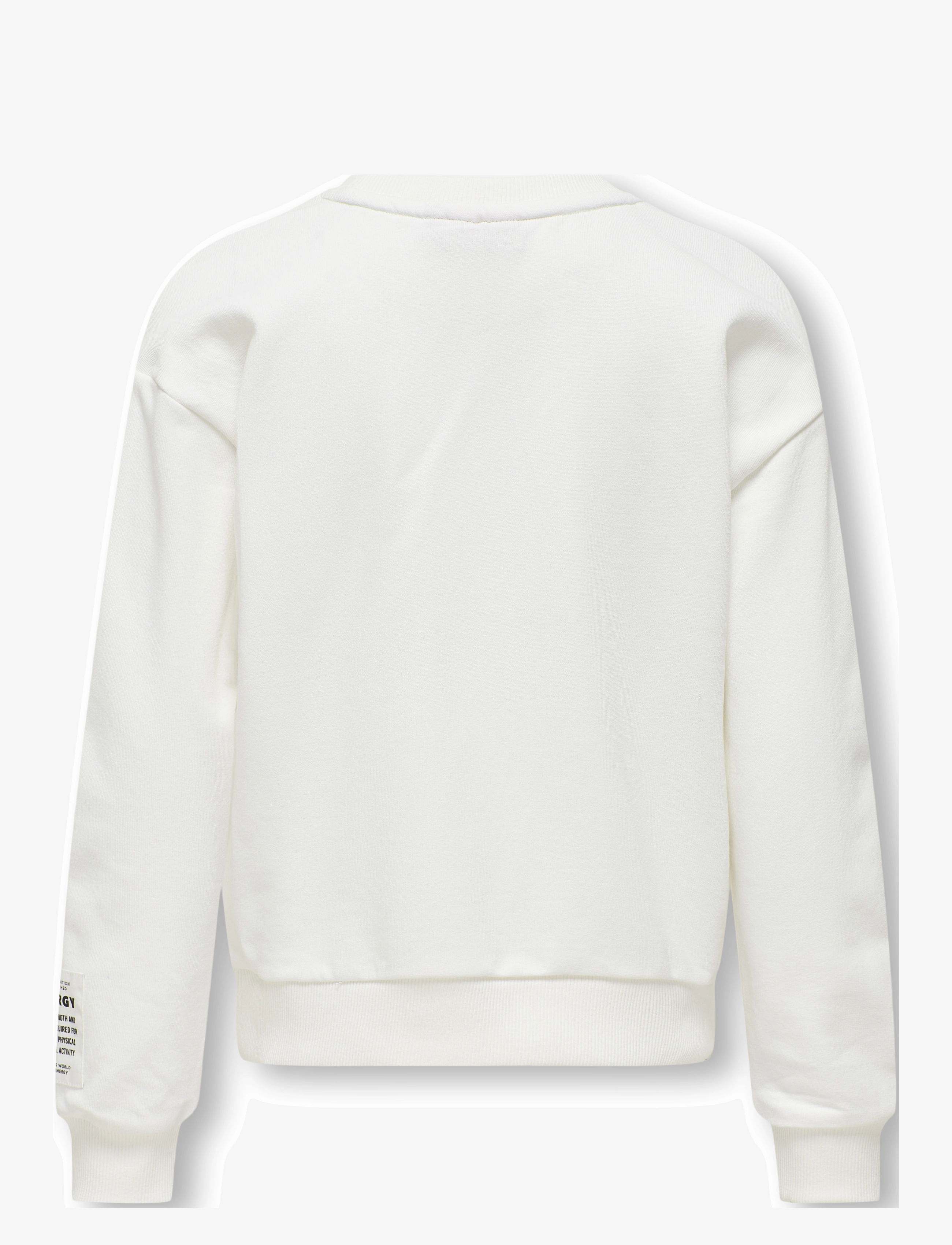 Kids Only - KOGTAYLOR LIFE L/S O-NECK UB SWT - sweatshirts - cloud dancer - 1