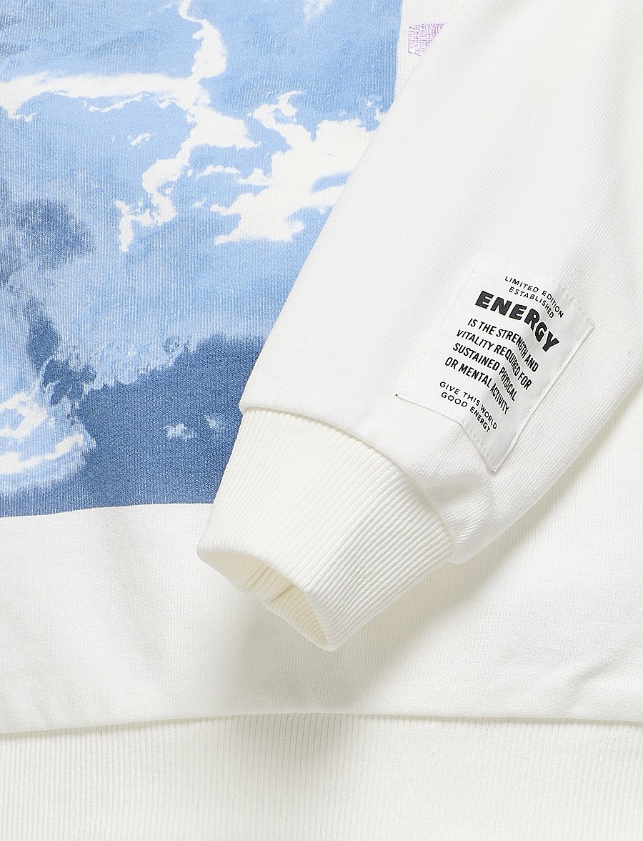 Kids Only - KOGTAYLOR LIFE L/S O-NECK UB SWT - sweatshirts - cloud dancer - 3