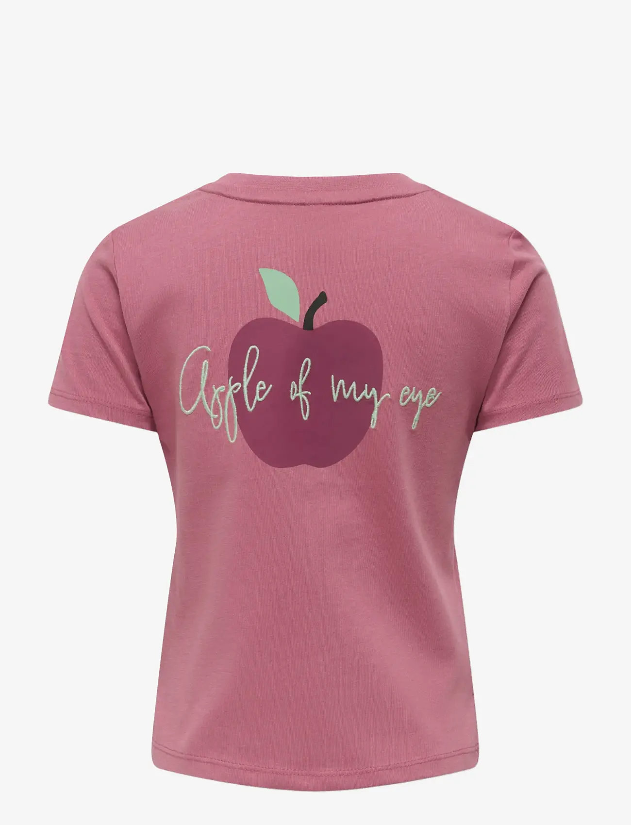 Kids Only - KMGCANDY LIFE S/S PRINTED TEE JRS NOOS - short-sleeved t-shirts - heather rose - 2