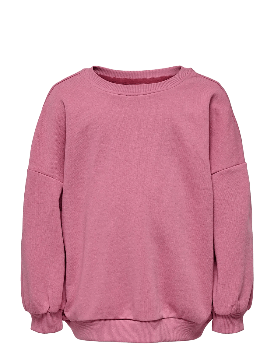 Kids Only - KMGGEORGIA LIFE LS PRINT UB SWT NOOS - sweatshirts - heather rose - 1