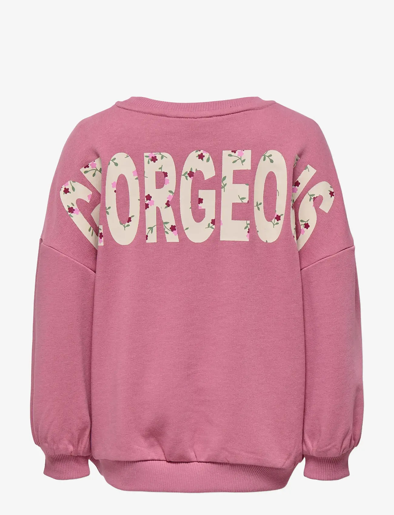 Kids Only - KMGGEORGIA LIFE LS PRINT UB SWT NOOS - dressipluusid - heather rose - 2